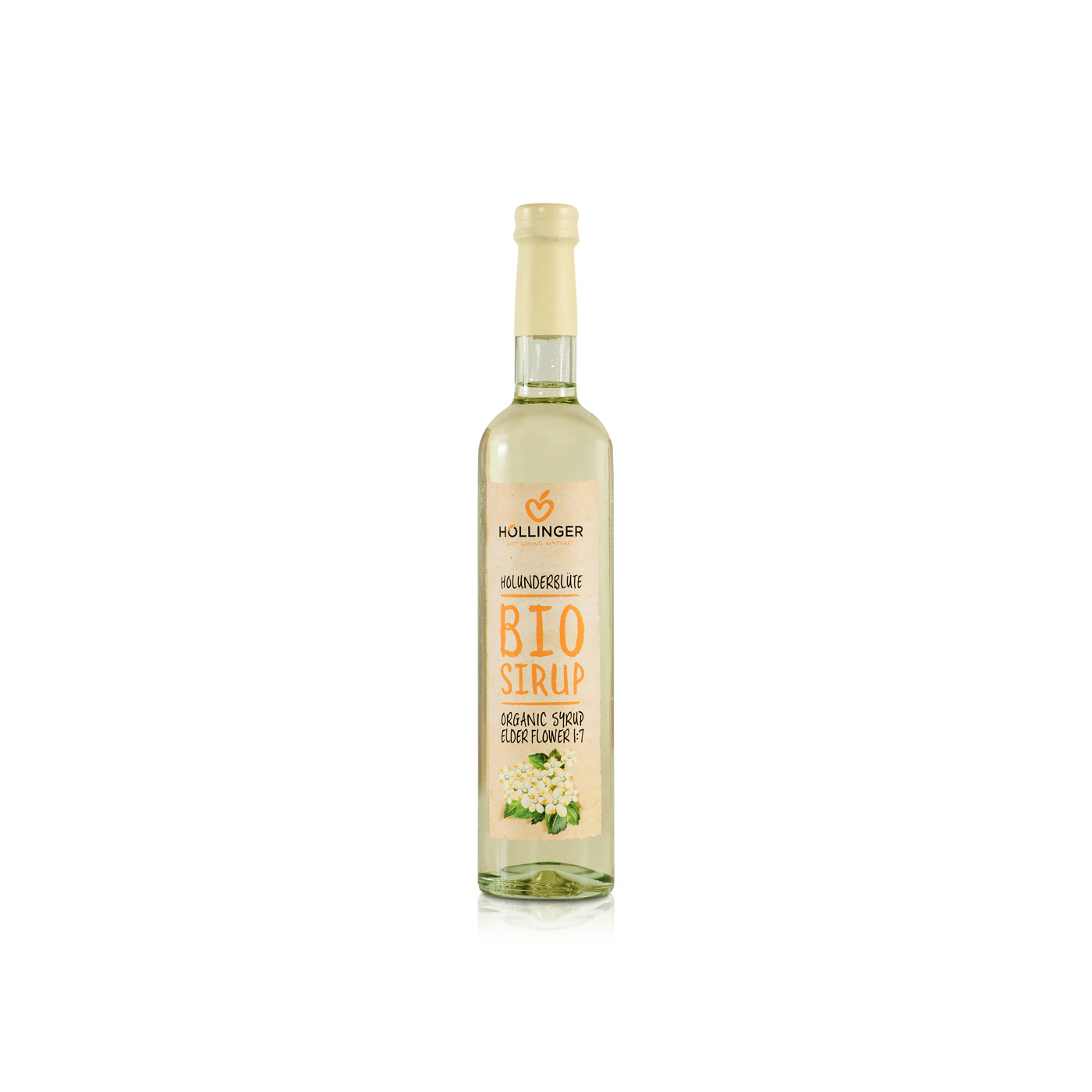 Hollinger Organic Elderflower Syrup 500ml