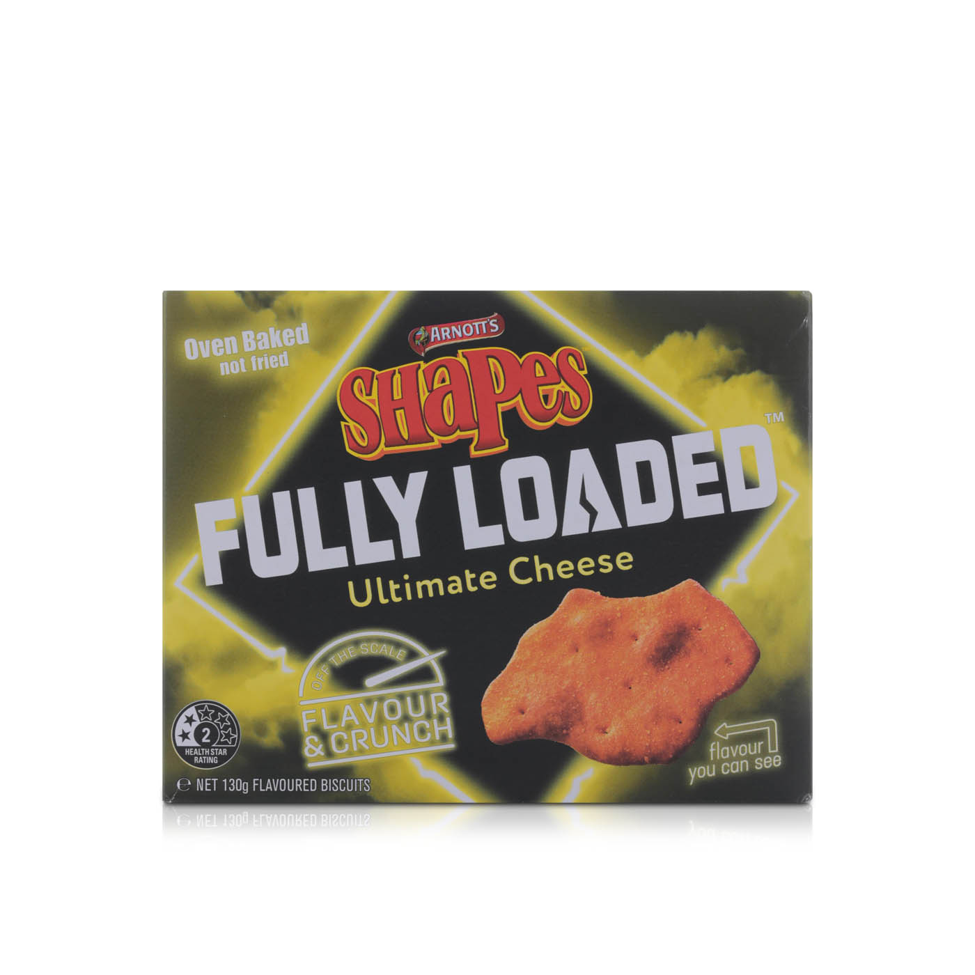Arnott's Shapes Fully Loaded Ultimate Cheese 130g