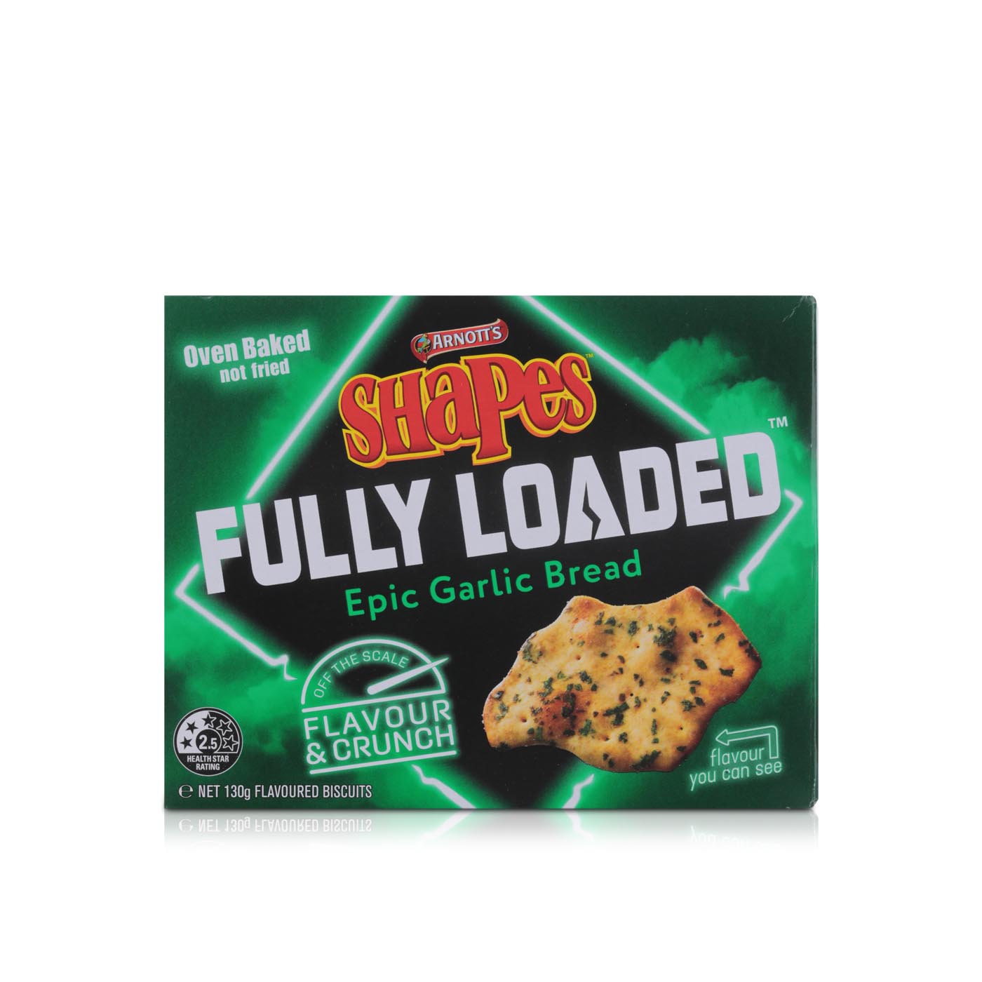Arnott's Shapes Fully Loaded Epic Garlic Bread 130g