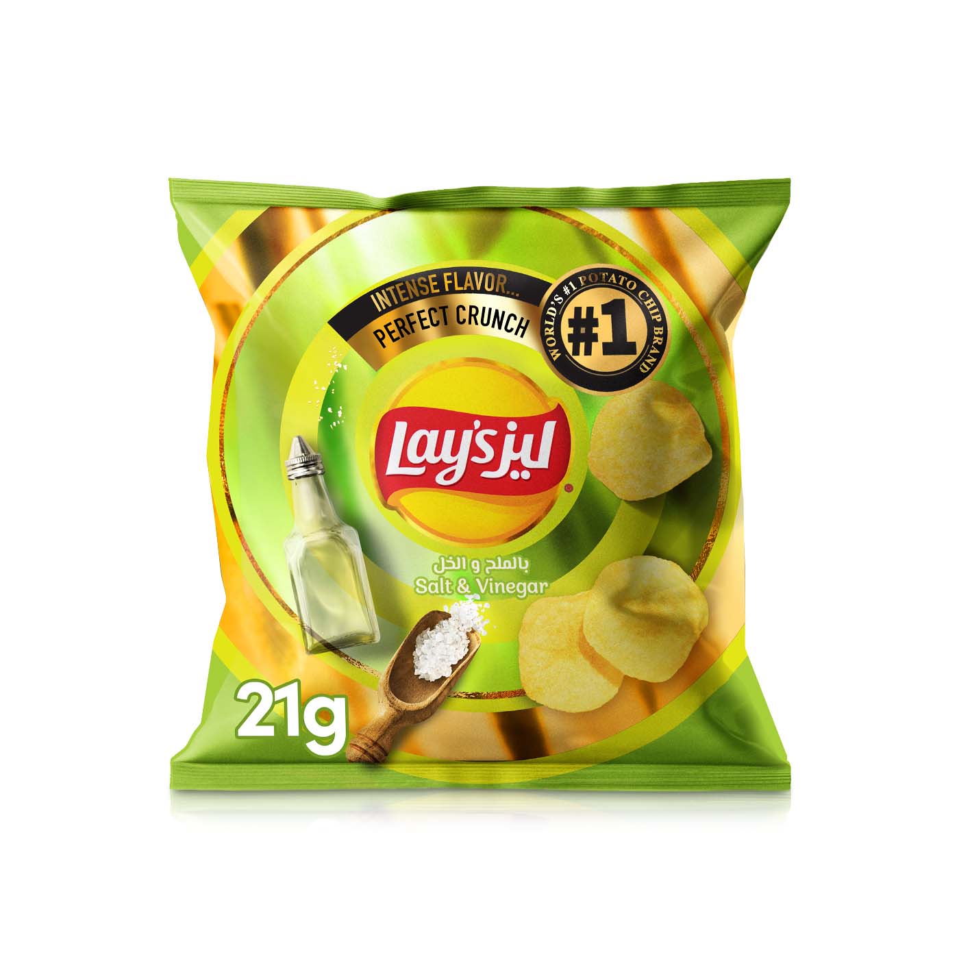 Lay’s Salt and Vinegar Potato Chips 21g