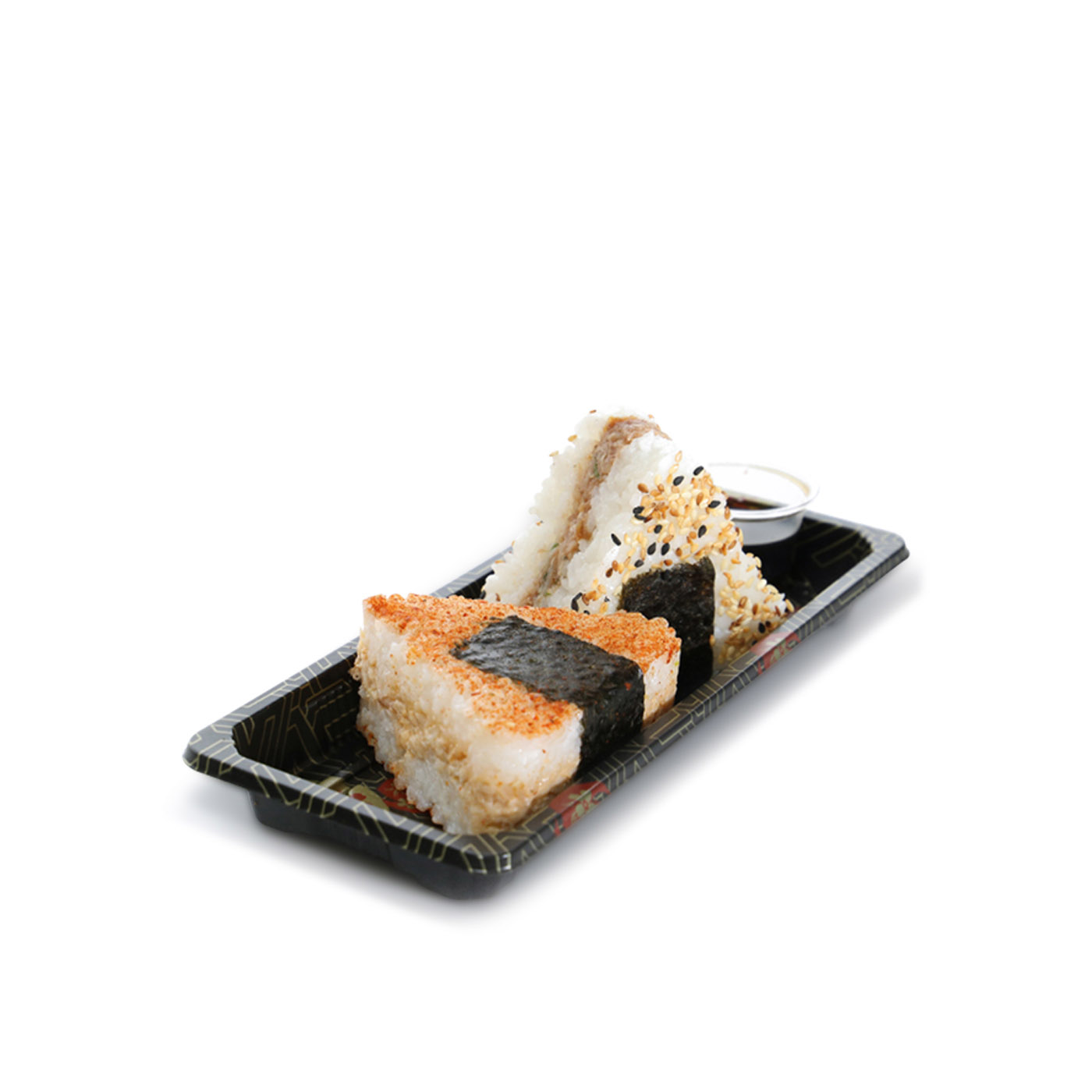 Bluefin Rice Sandwich with Spicy Chicken