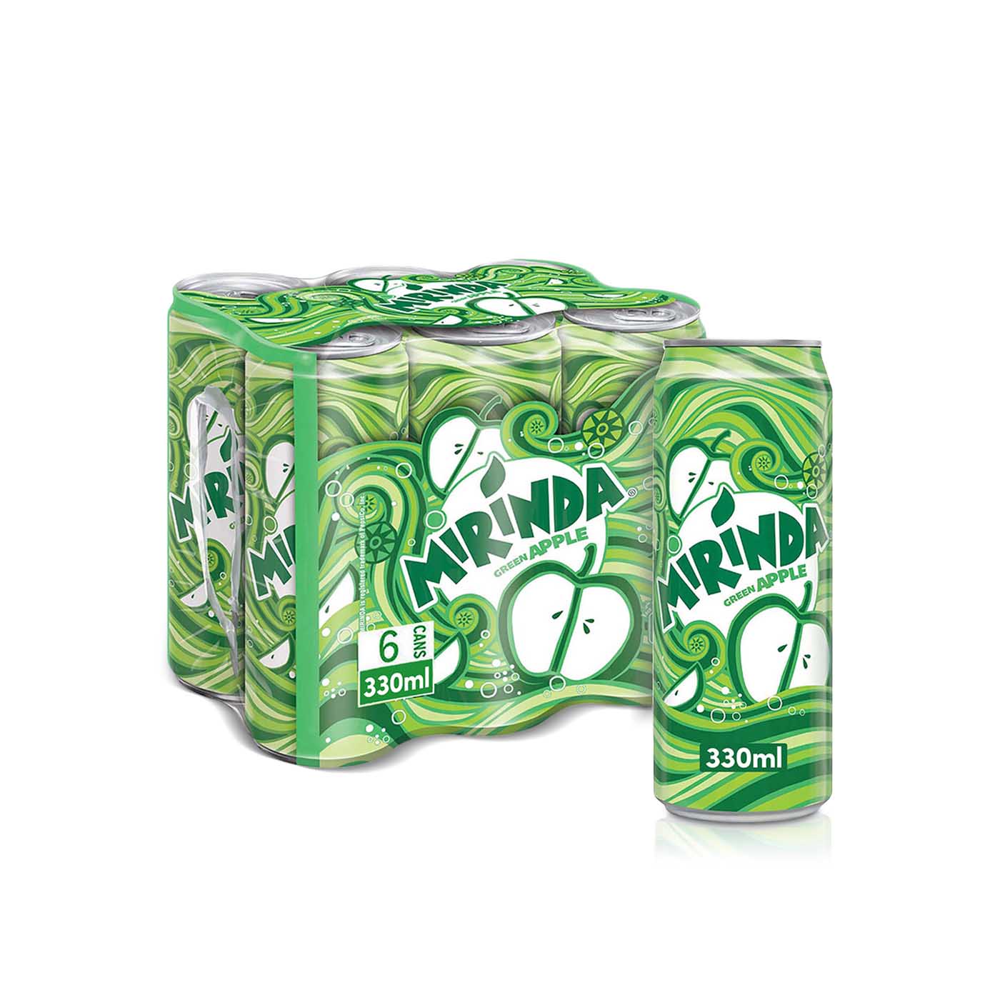 Mirinda Green Apple 6 x 330ml