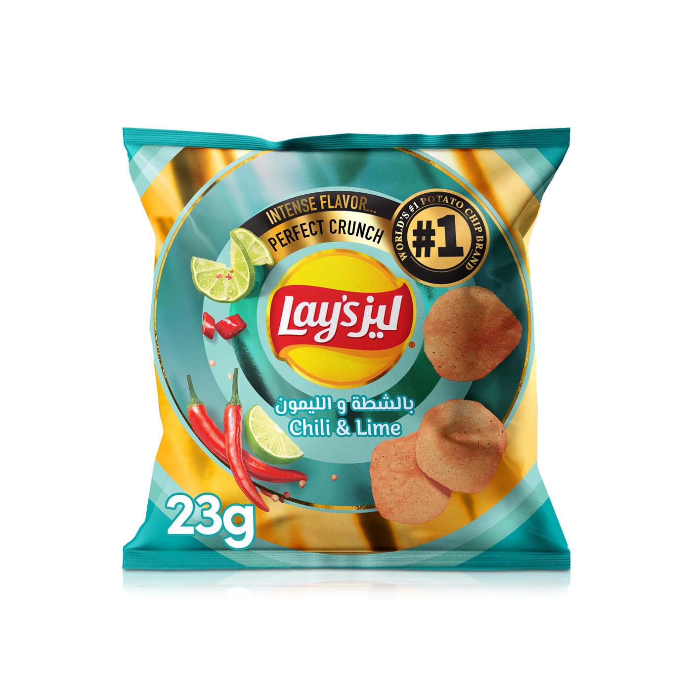 Lay’s Chili and Lime Potato Chips 23g