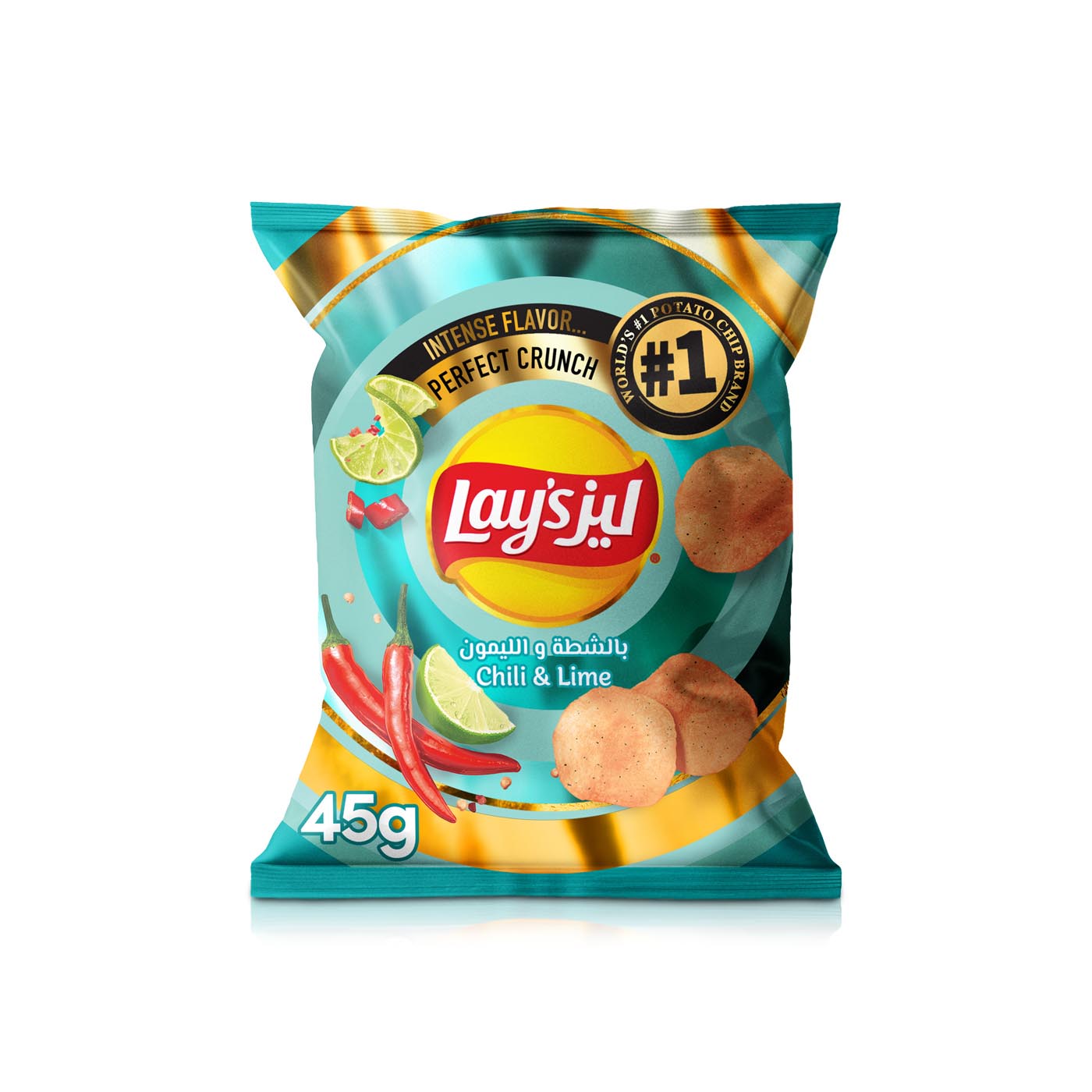 Lay’s Chili and Lime Potato Chips 45g