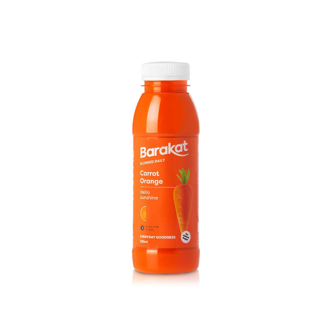 Barakat Carrot Orange Juice 330ml - Spinneys UAE