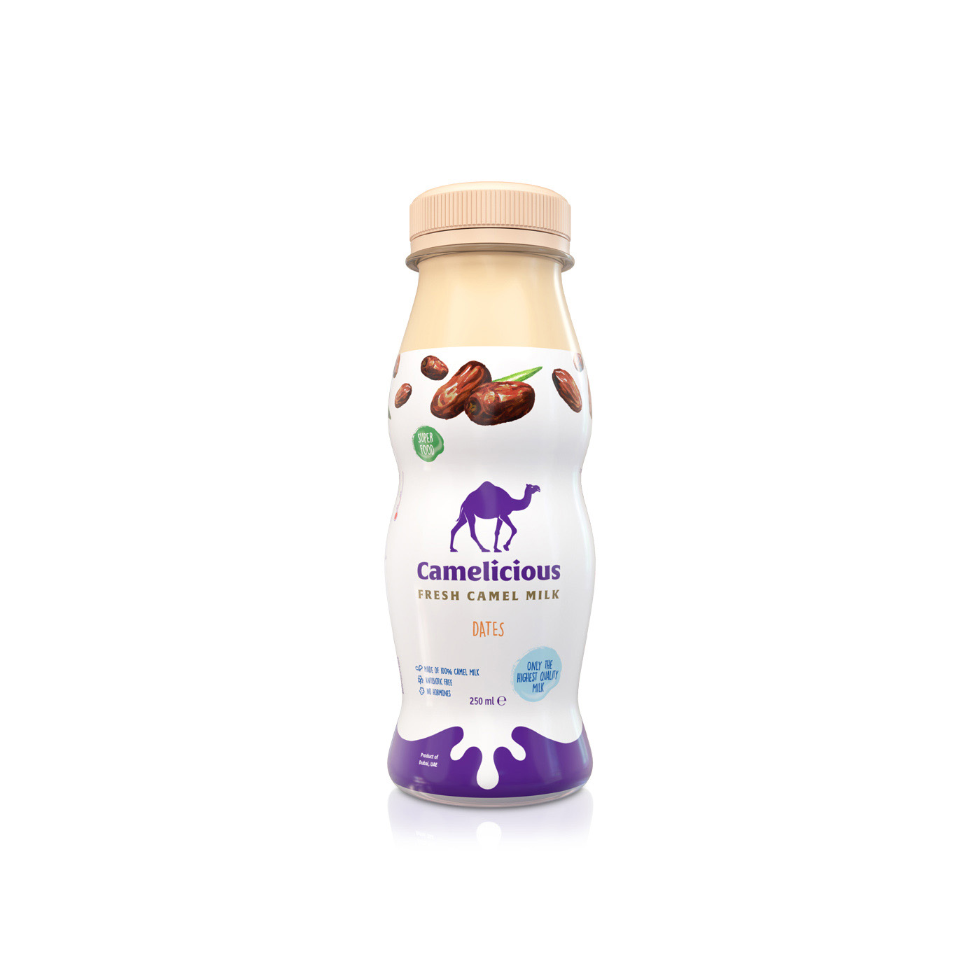 Camelicious Dates Flavoured Camel Milk 250ml