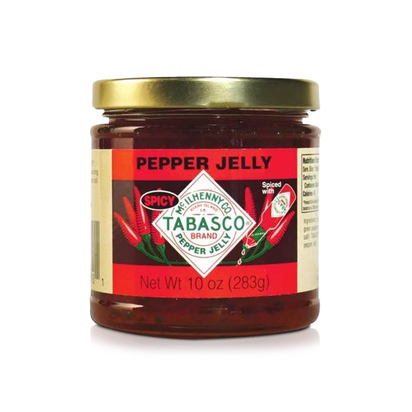 Tabasco Jalapeno Pepper Jelly Mild 283g