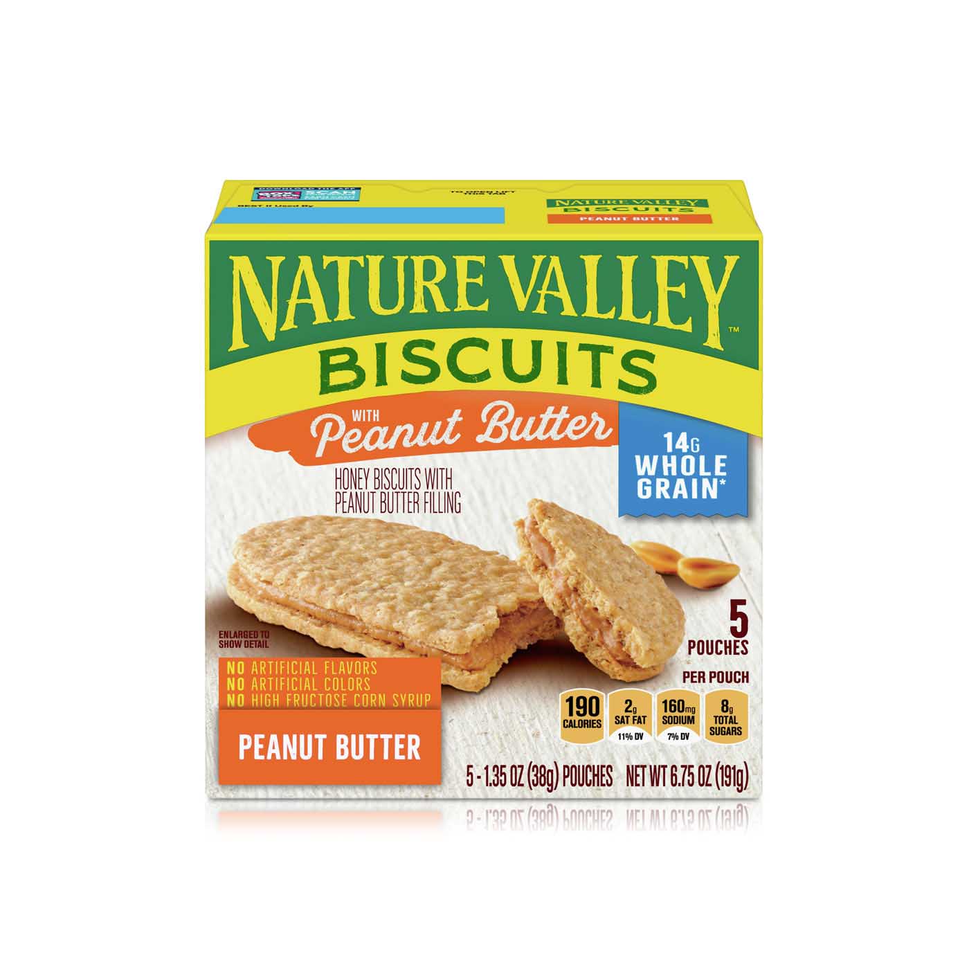 Nature Valley Honey Biscuits with Peanut Butter Filling 5s 191g