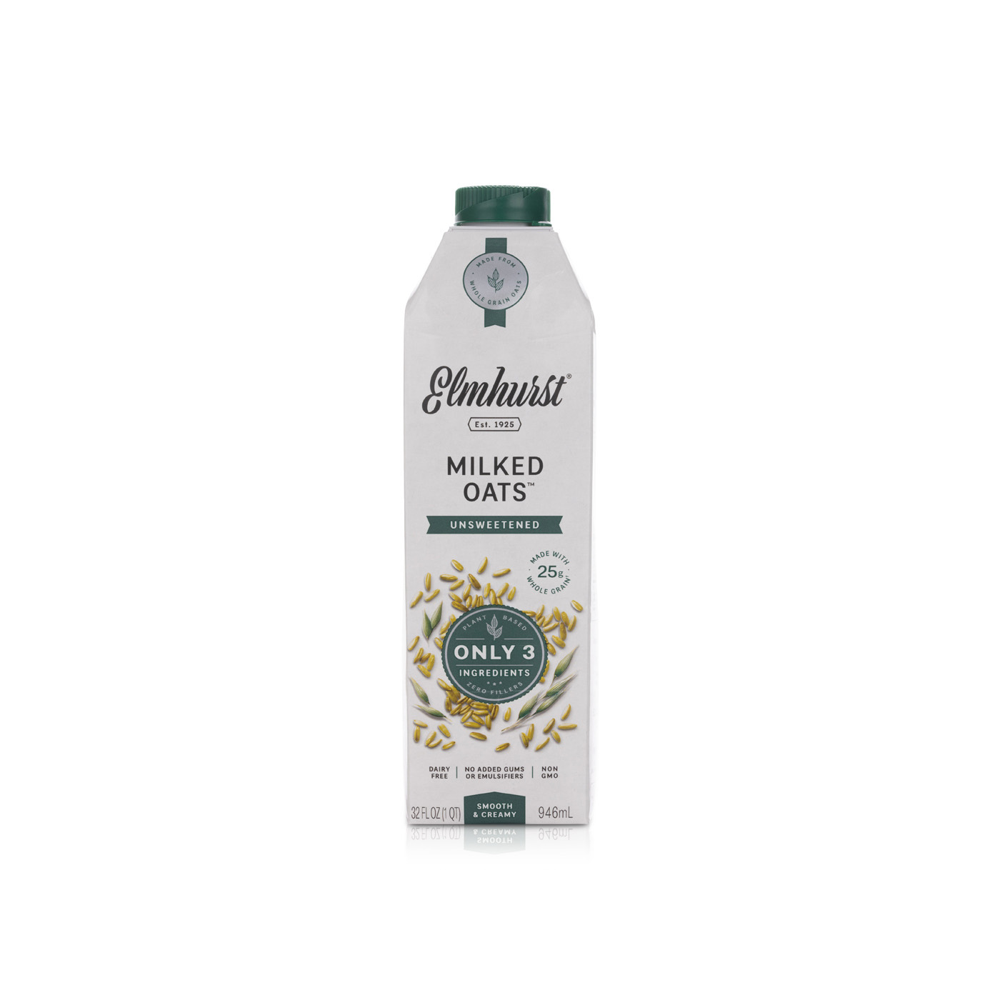 Elmhurst Unsweetened Oat Milk 946ml