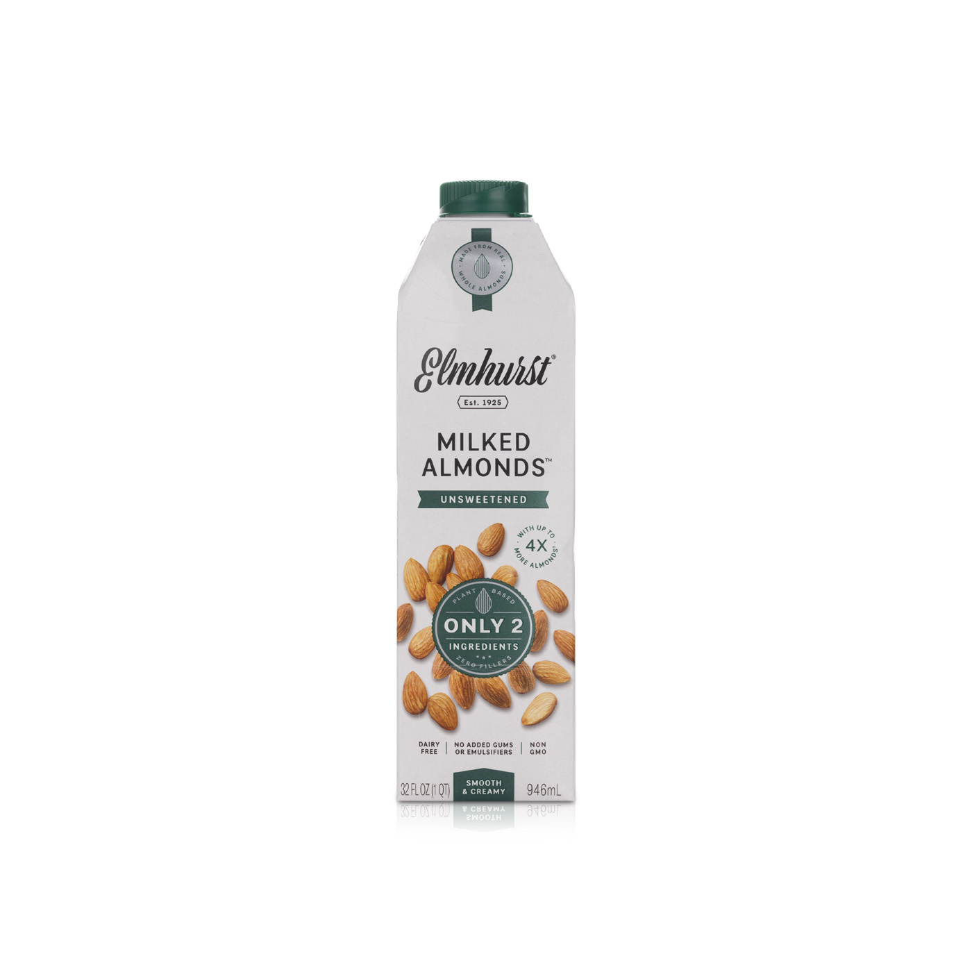 Elmhurst Unsweetened Almond Milk 946ml