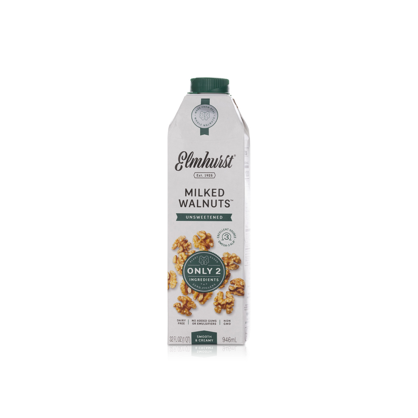 Elmhurst Unsweetened Walnut Milk 946ml