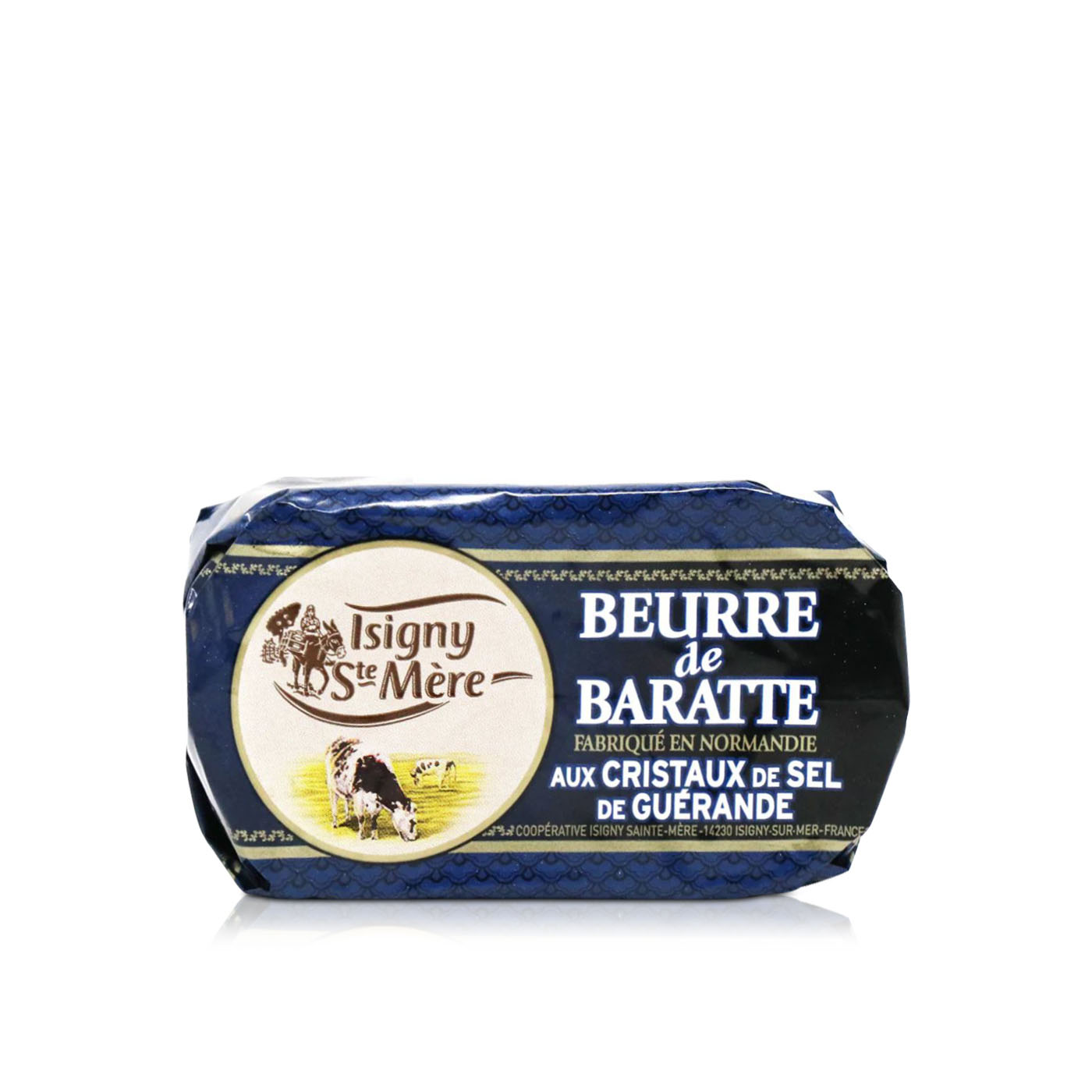 Isigny Ste Mere Butter of Baratte Guerande Salted 125g
