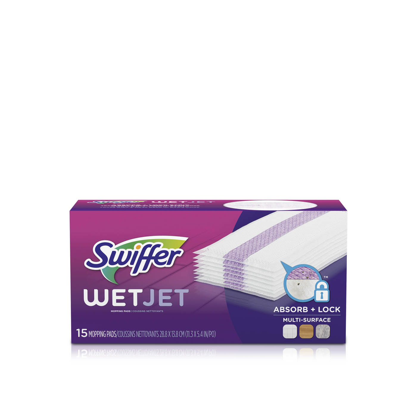 Swiffer Wetjet Mopping Pads 15s