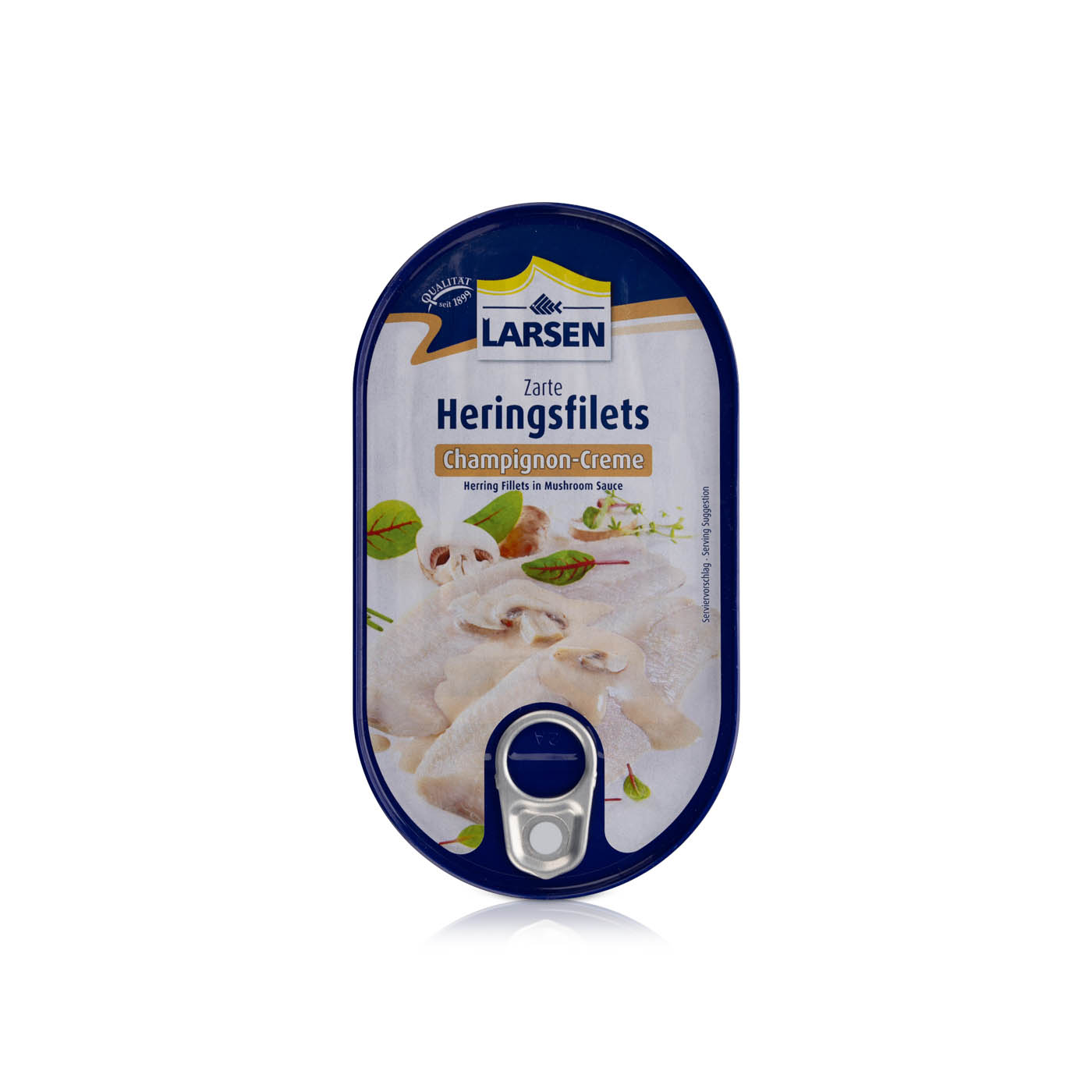 Larsen Herring Fillets in Mushroom Cream 200g
