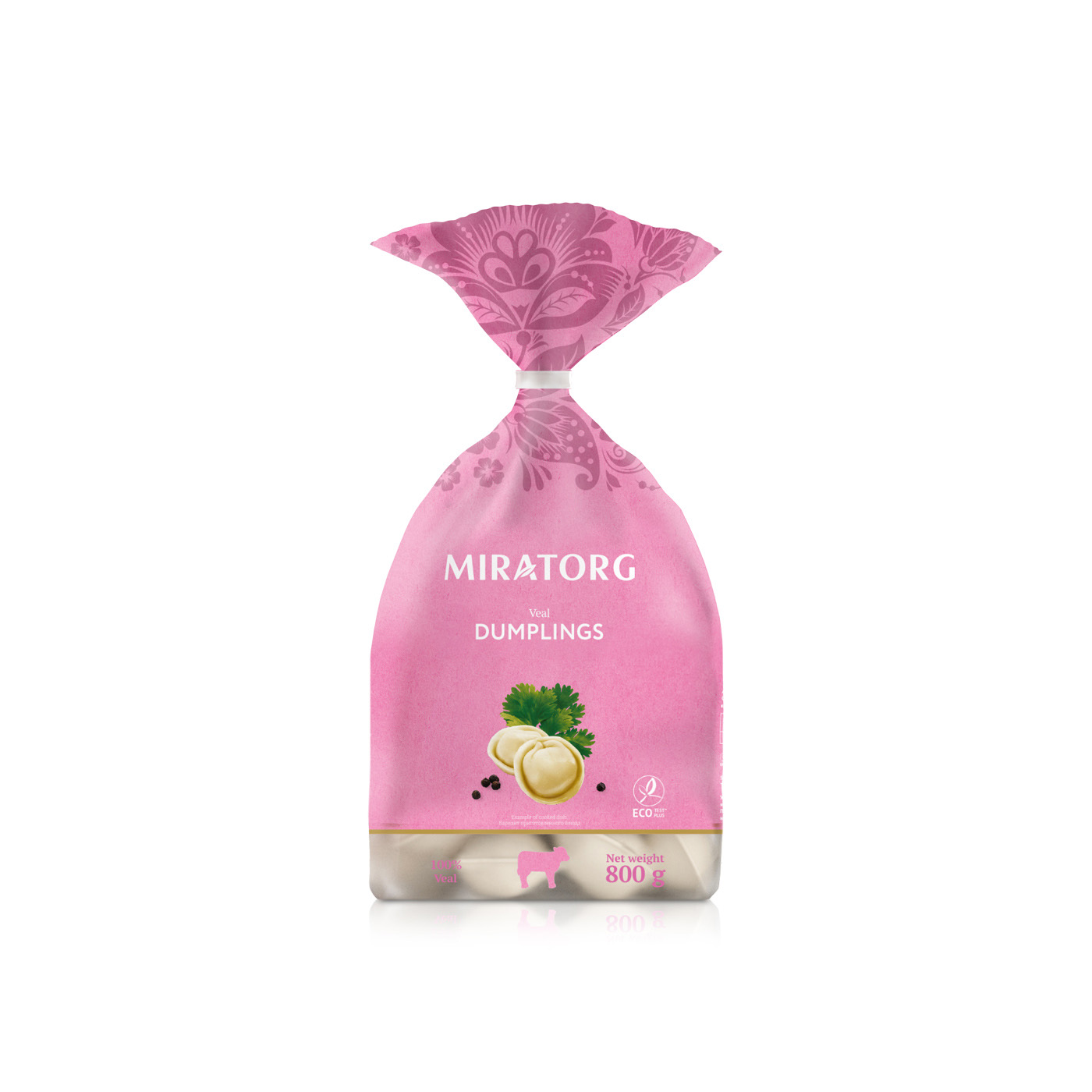 Miratorg Frozen Veal Dumplings 800G