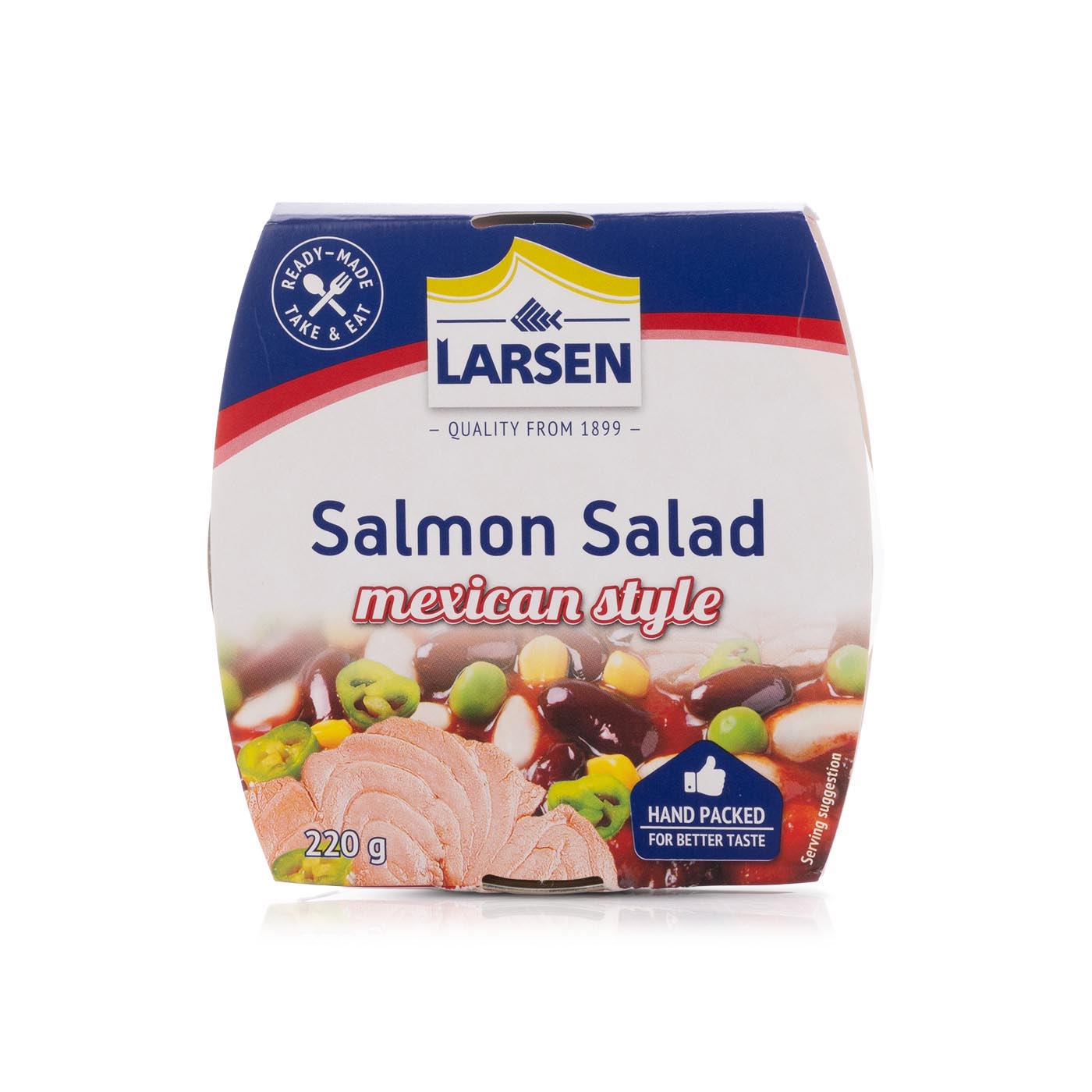 Larsen Salmon Salad Mexican Style 220g