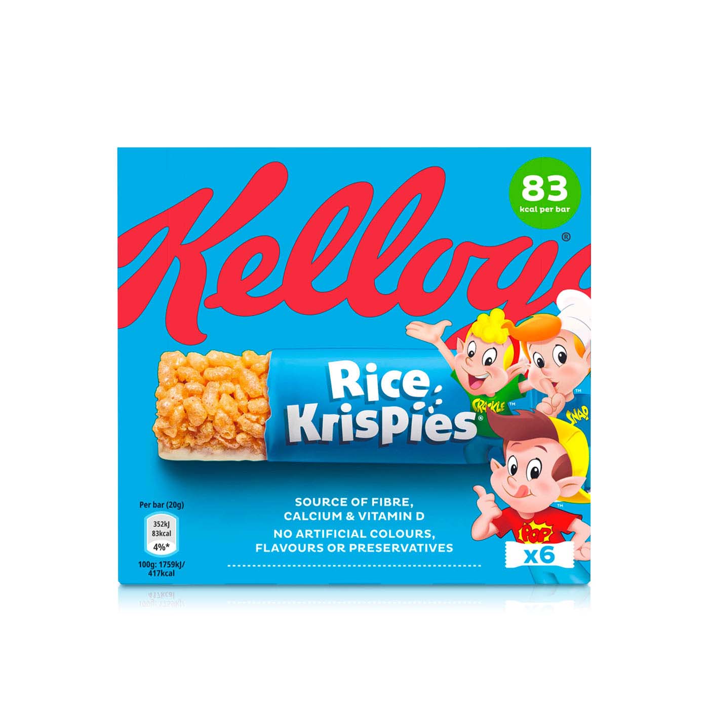 Kellogg's Cereal Milk Rice Krispies Bar 6s