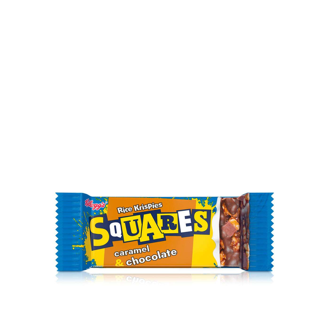 Kellogg's Rice Krispies Squares Caramel & Chocolate Bar 36g
