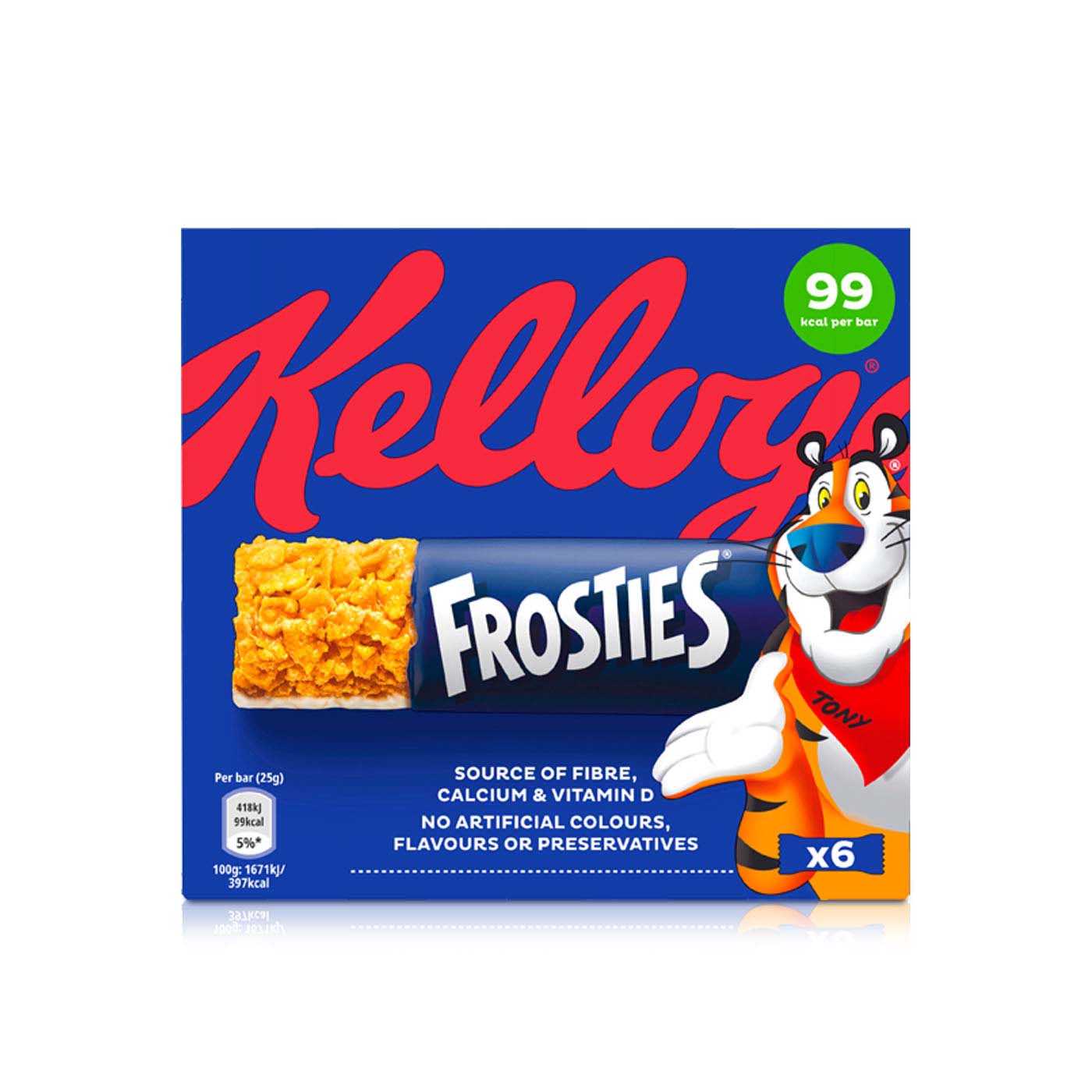 Kellogg's Frosties Cereal Milk Bar 25g 6s