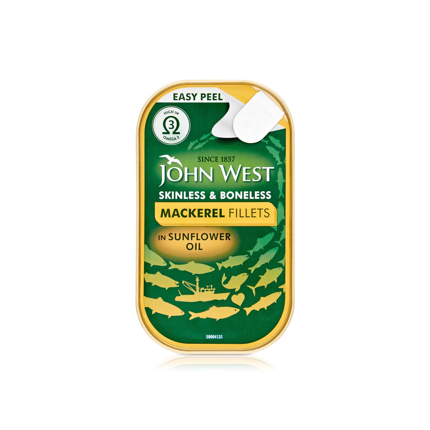 John West Mackerel Fillets in Sunflower Oil 115g