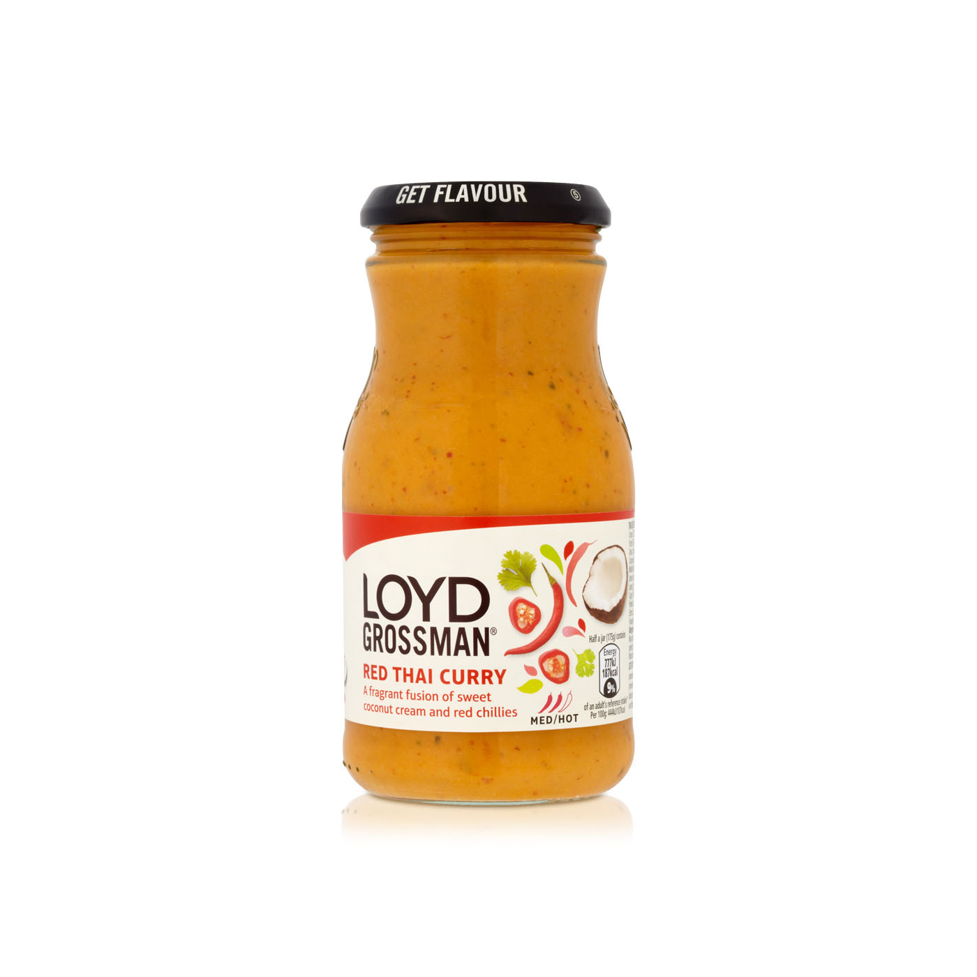 Loyd Grossman Red Thai Curry Sauce 350g