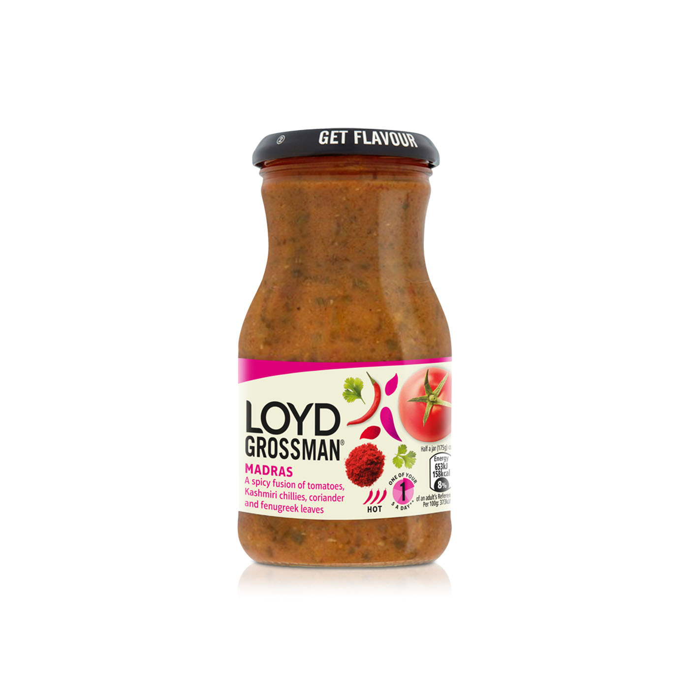 Loyd Grossman Douce Tomate Bhuna Curry Sauce (350g) - Paquet De 2
