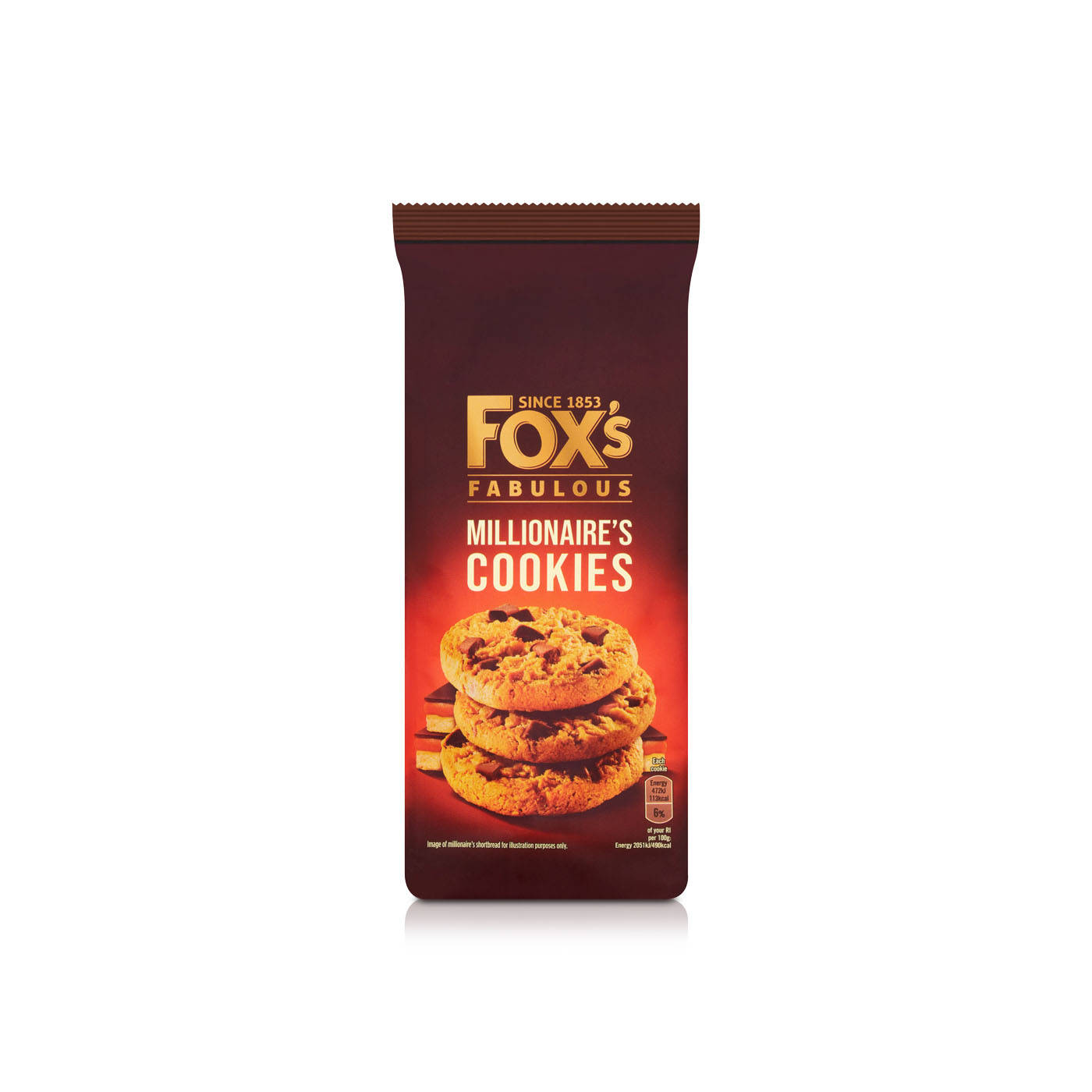 Fox's Millionaire Cookies 180g