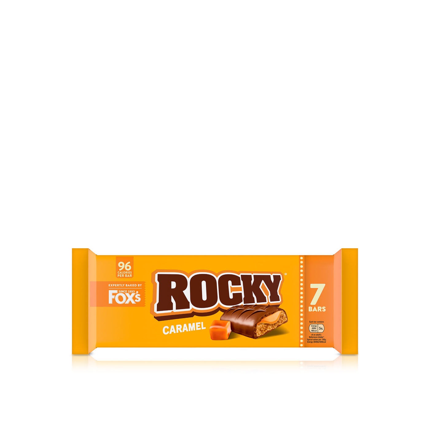 Fox's Caramel Biscuit Bars 7s 136.5