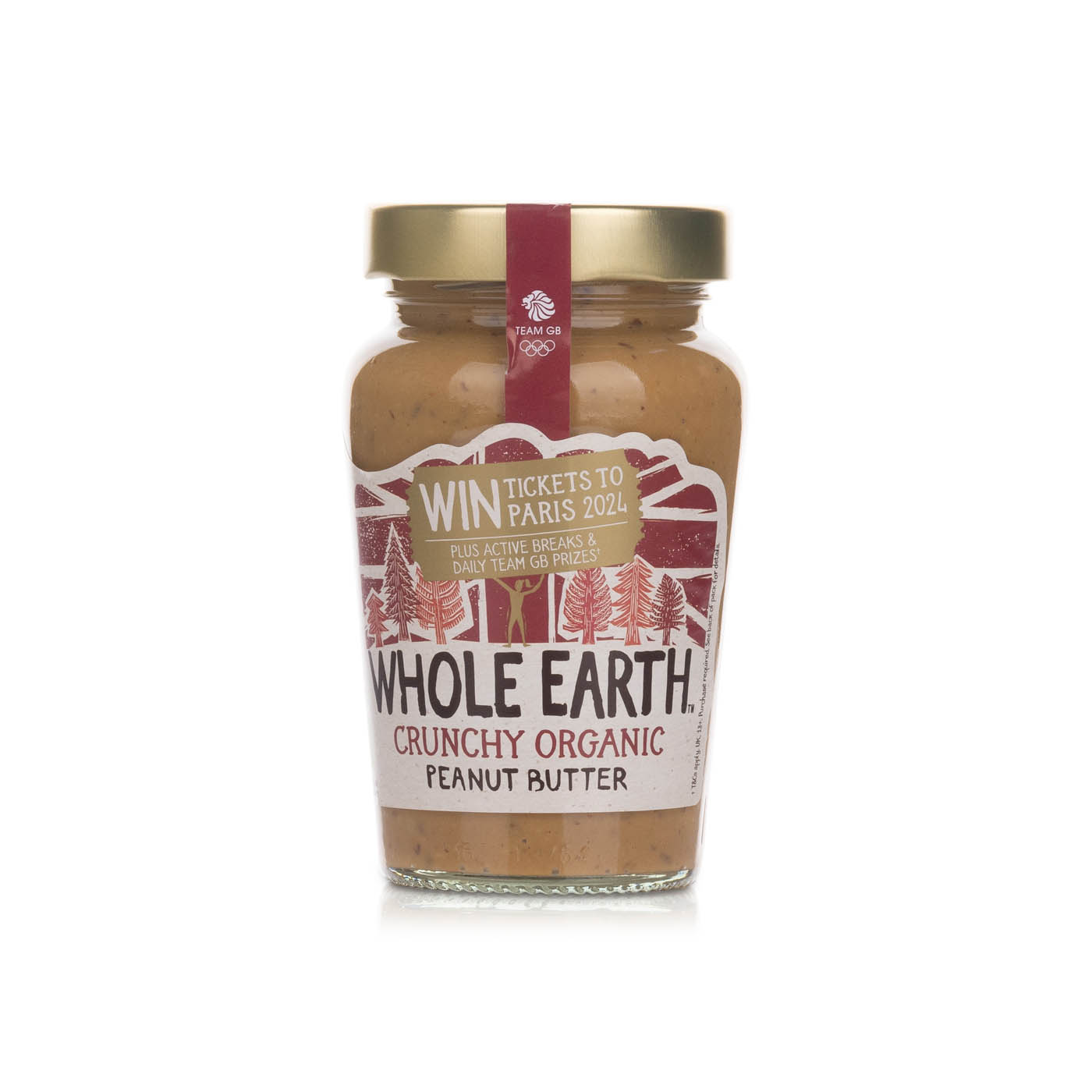 Whole Earth Crunchy Peanut Butter 340g