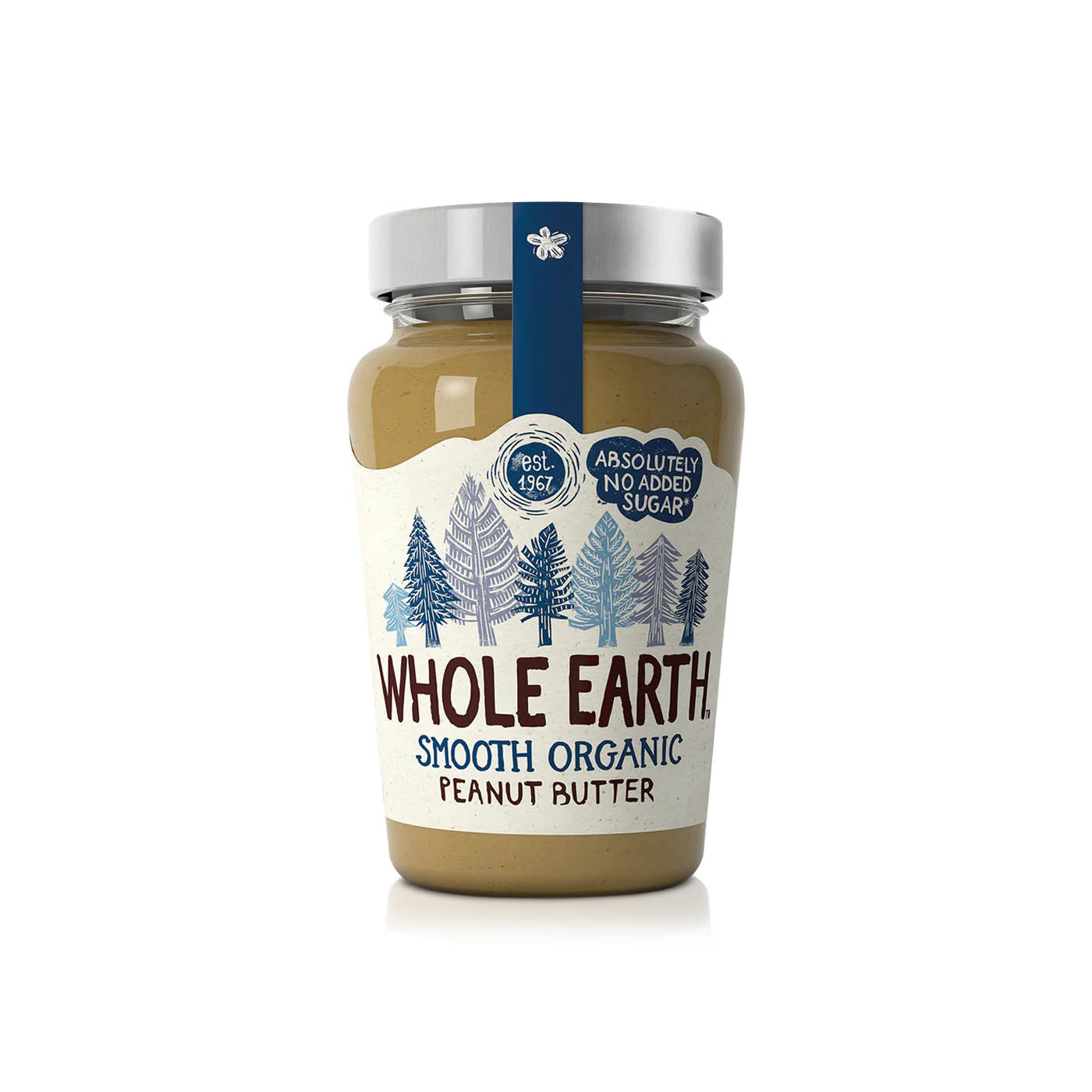 Whole Earth Organic Smooth Peanut Butter 340g