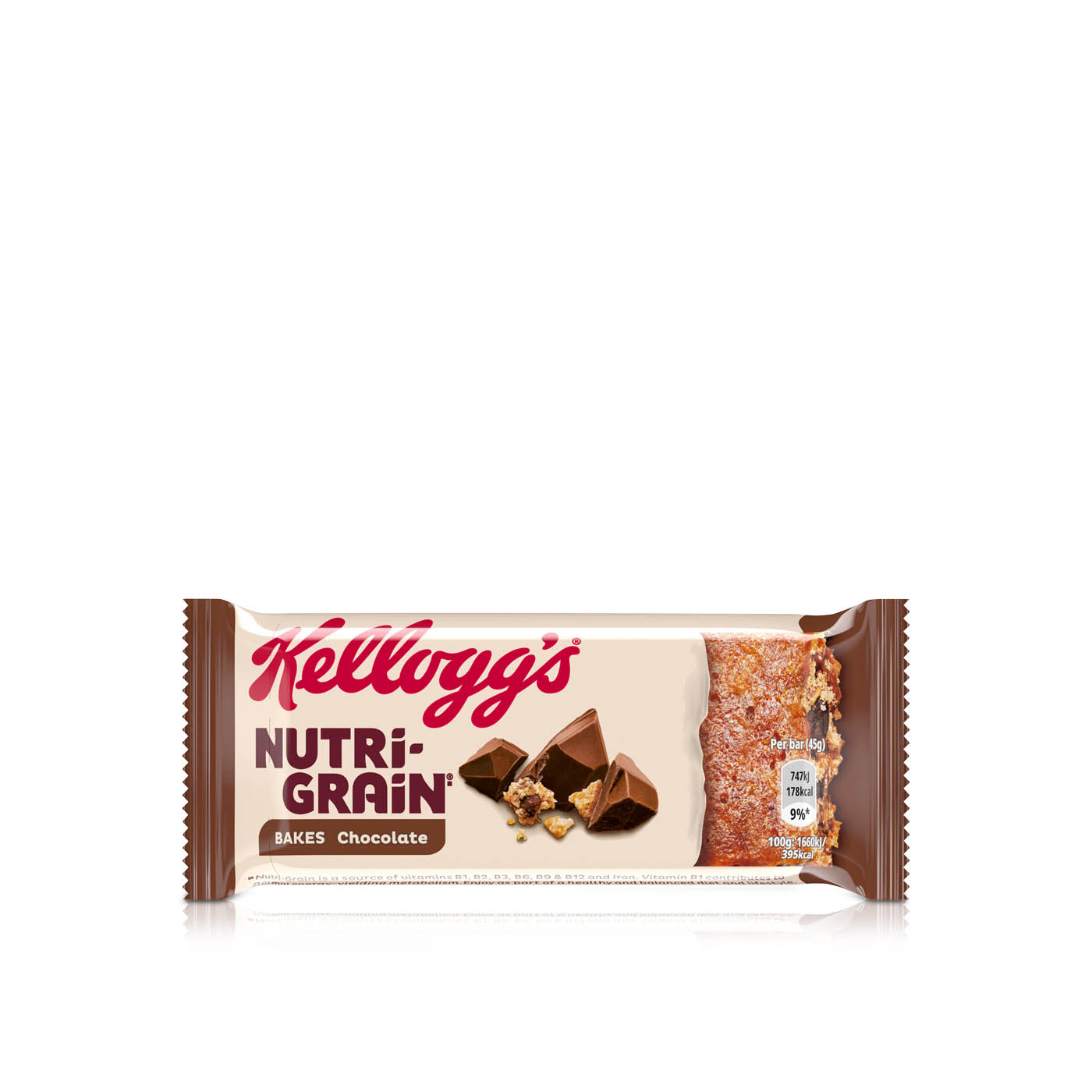 Kellogg's Nutrigrain Bakes Chocolate 45g