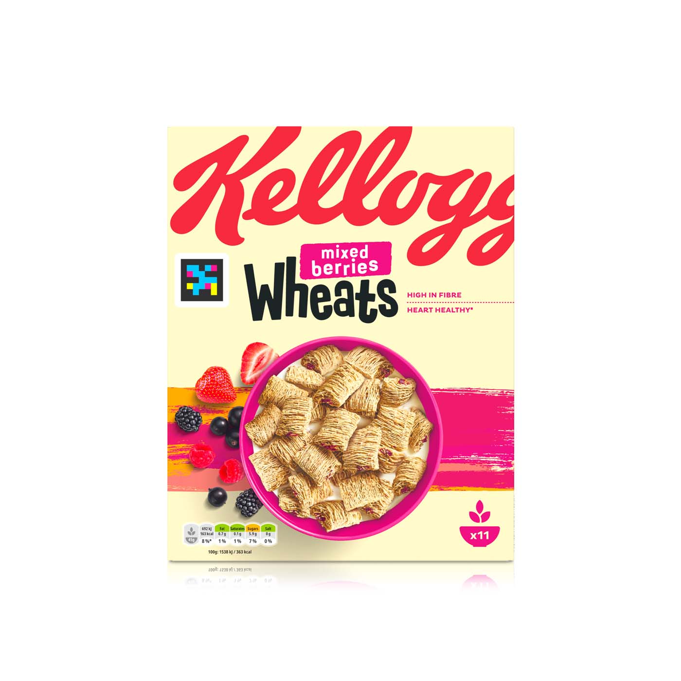 Kellogg's Mixed Berries Wheats 500g - Spinneys UAE