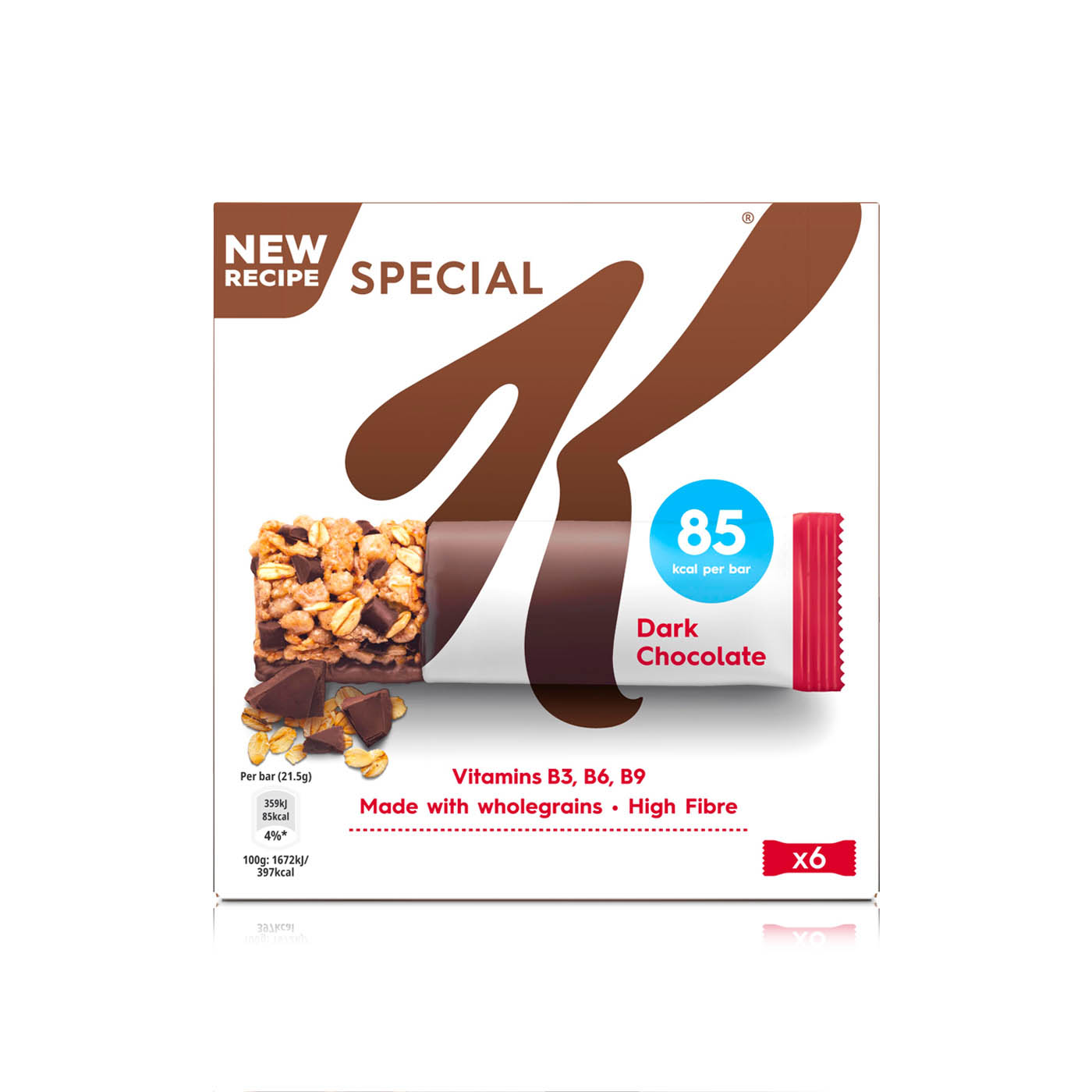 Kellogg's Special K Dark Chocolate Bars 21.5g 6s