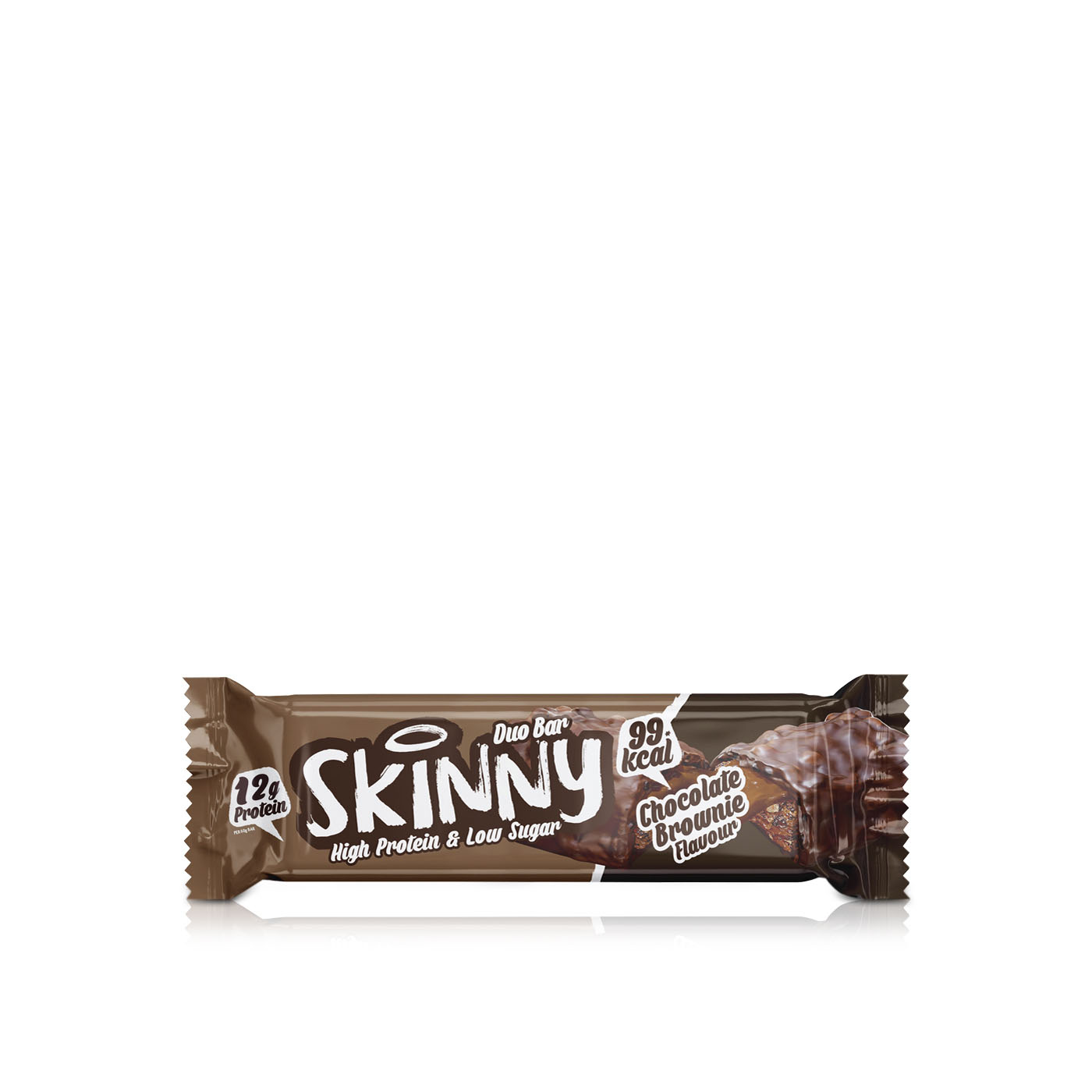 Skinny Protein Duo Bar Chocolate Brownie Flavour 60g