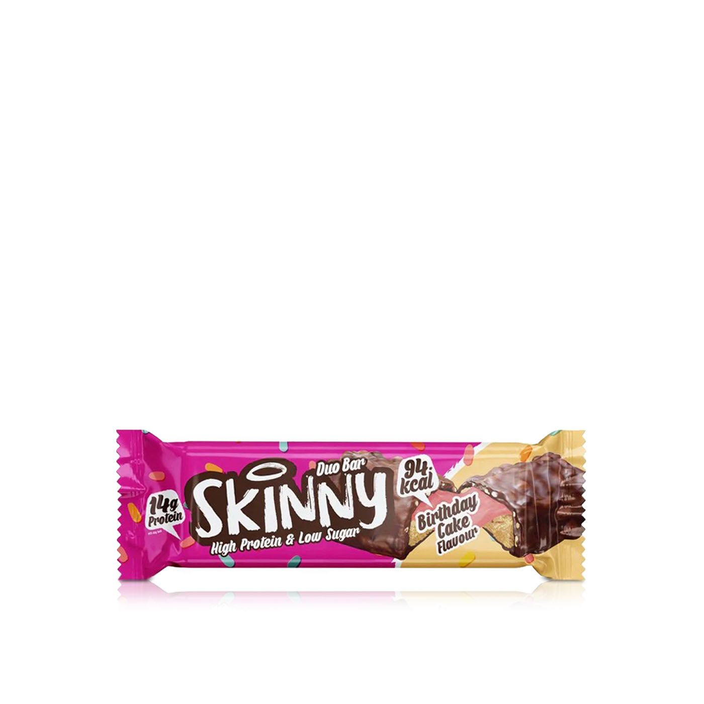 The Skinny Food Co Birthday Cake Protein Bar 60g
