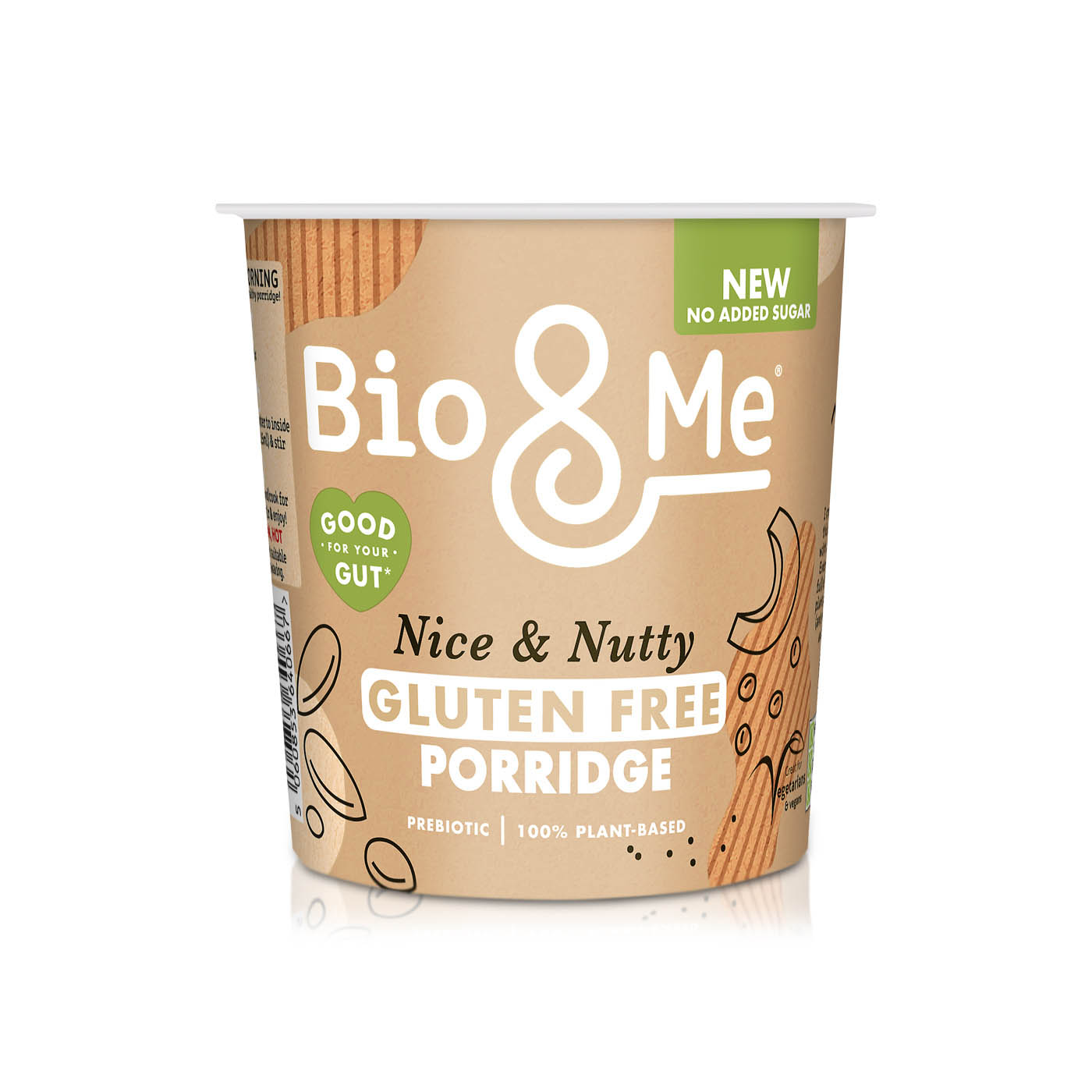 Bio & Me nice & nutty gluten free porridge pot 58g Spinneys UAE