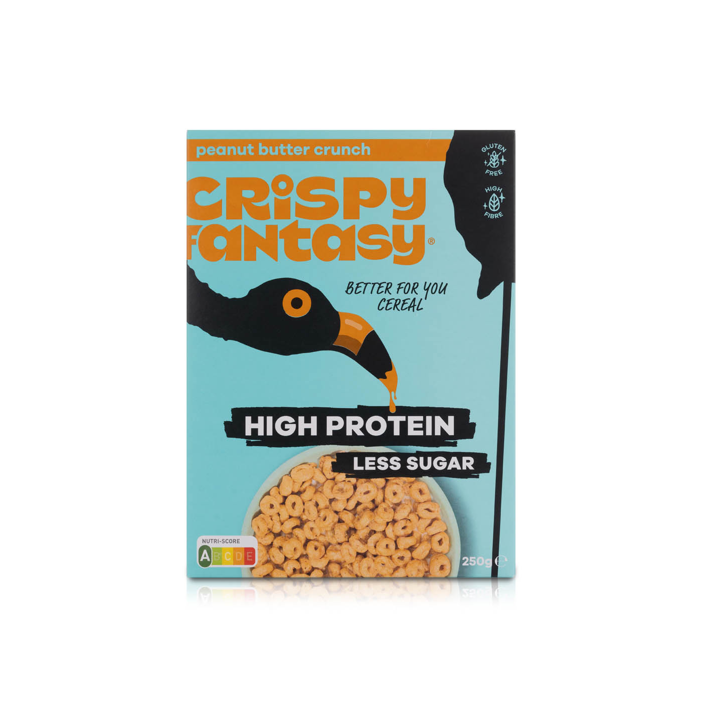 Crispy Fantasy Peanut Butter Loops Cereal 250g