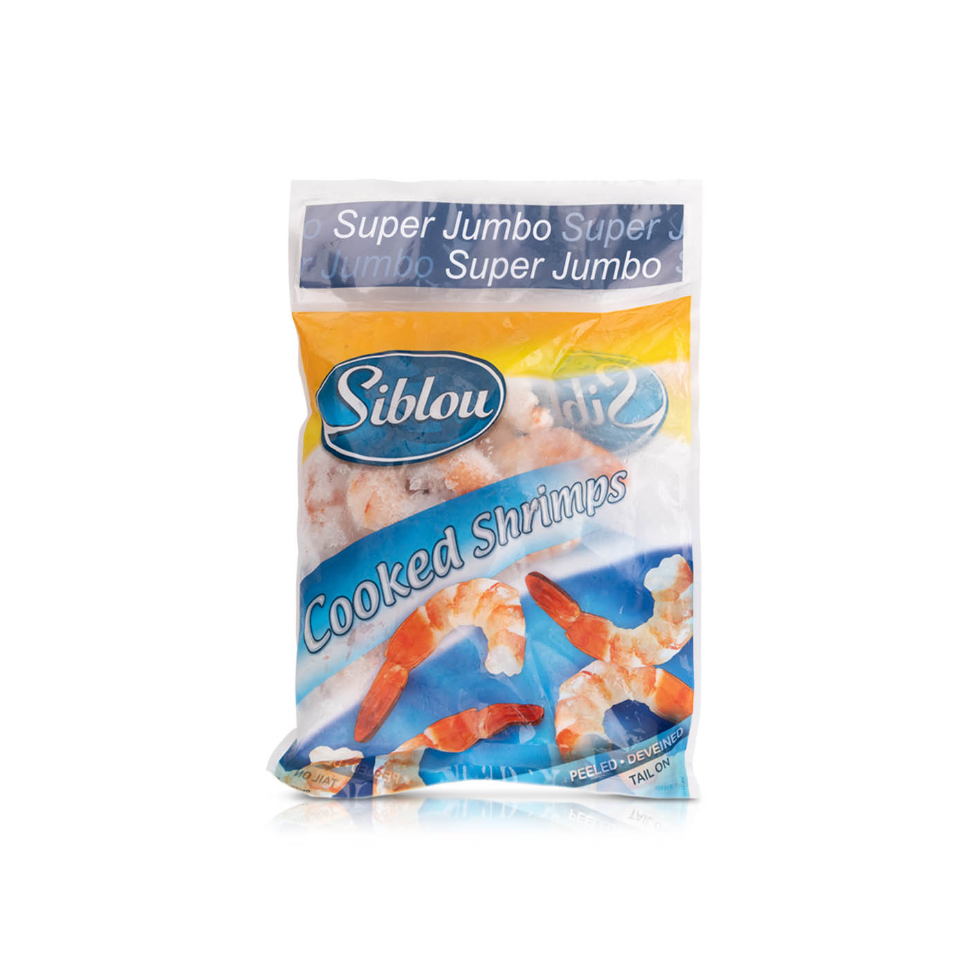 Siblou Frozen Cooked Shrimps Super Jumbo 400G