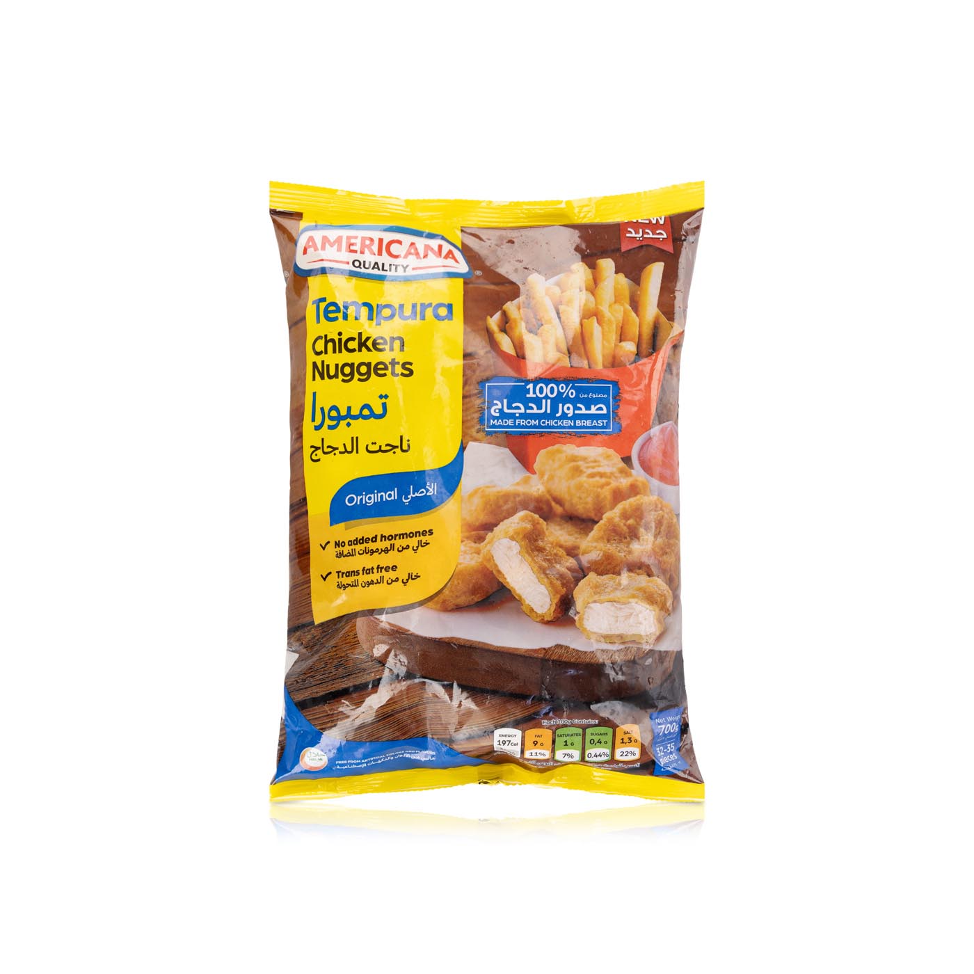 Americana Frozen Tempura Chicken Nuggets 700G
