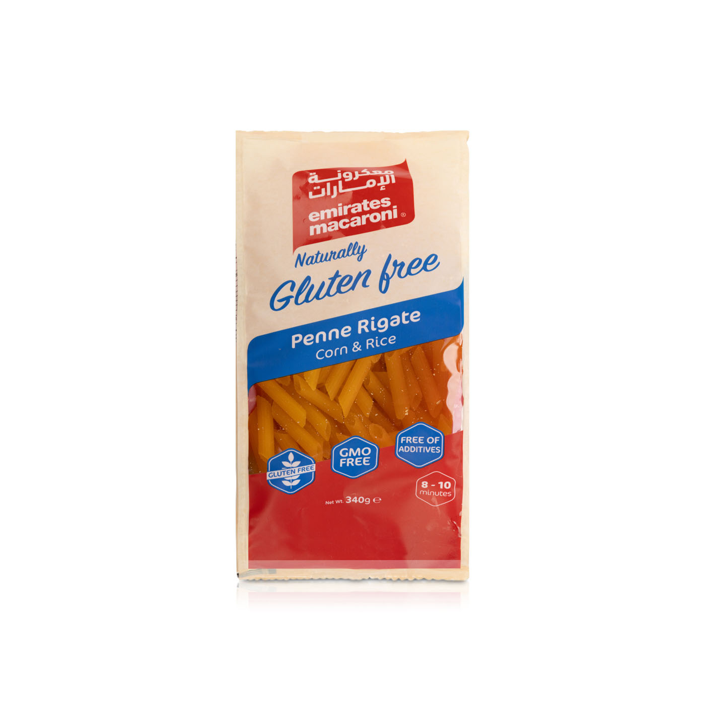 Emirates Macaroni Naturally Gluten-Free Penne Rigate Corn and Rice ...