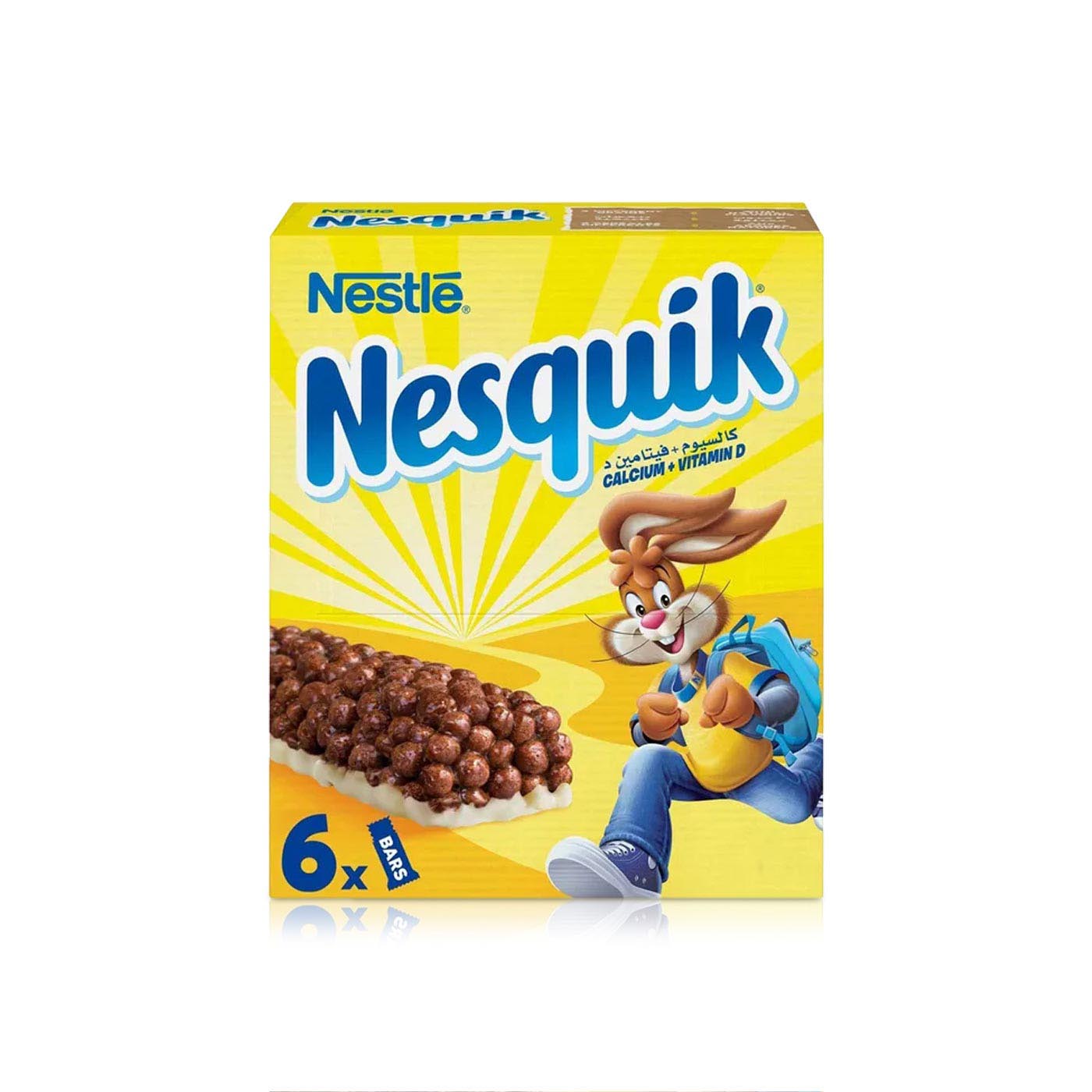 Nestle Nesquik Cereal Bars 6 Pack