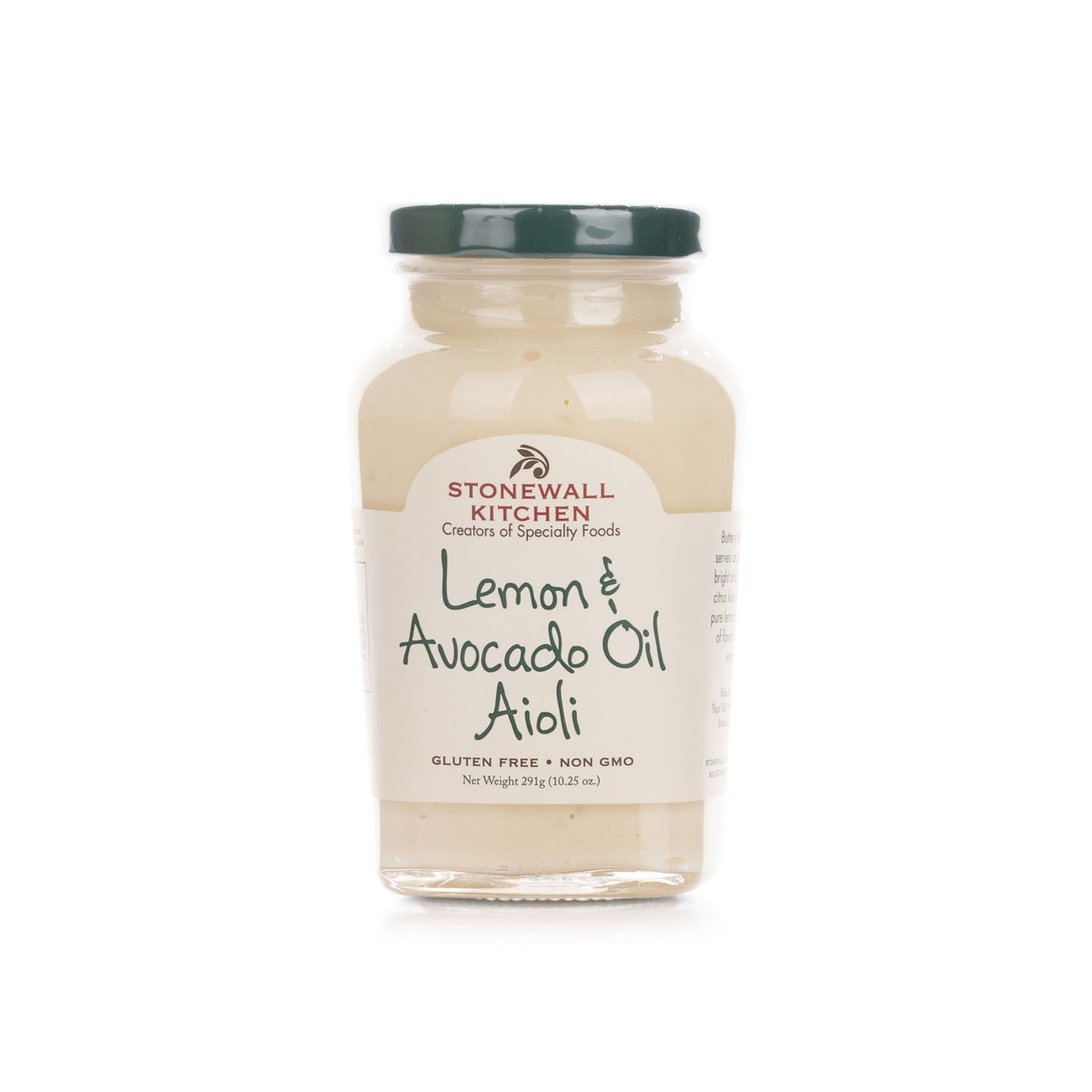Stonewall Kitchen Lemon and Avocado Oil Aioli 291g