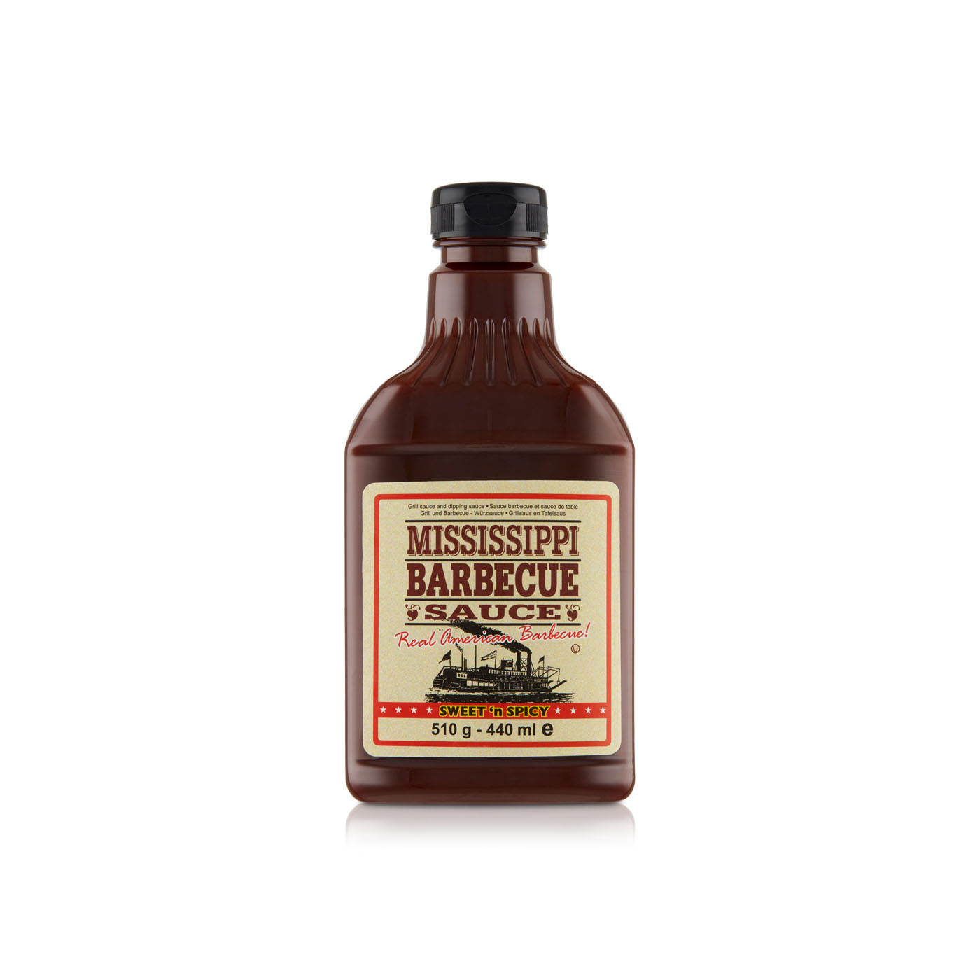 Mississippi Sweet 'n Spicy Barbecue Sauce 510g