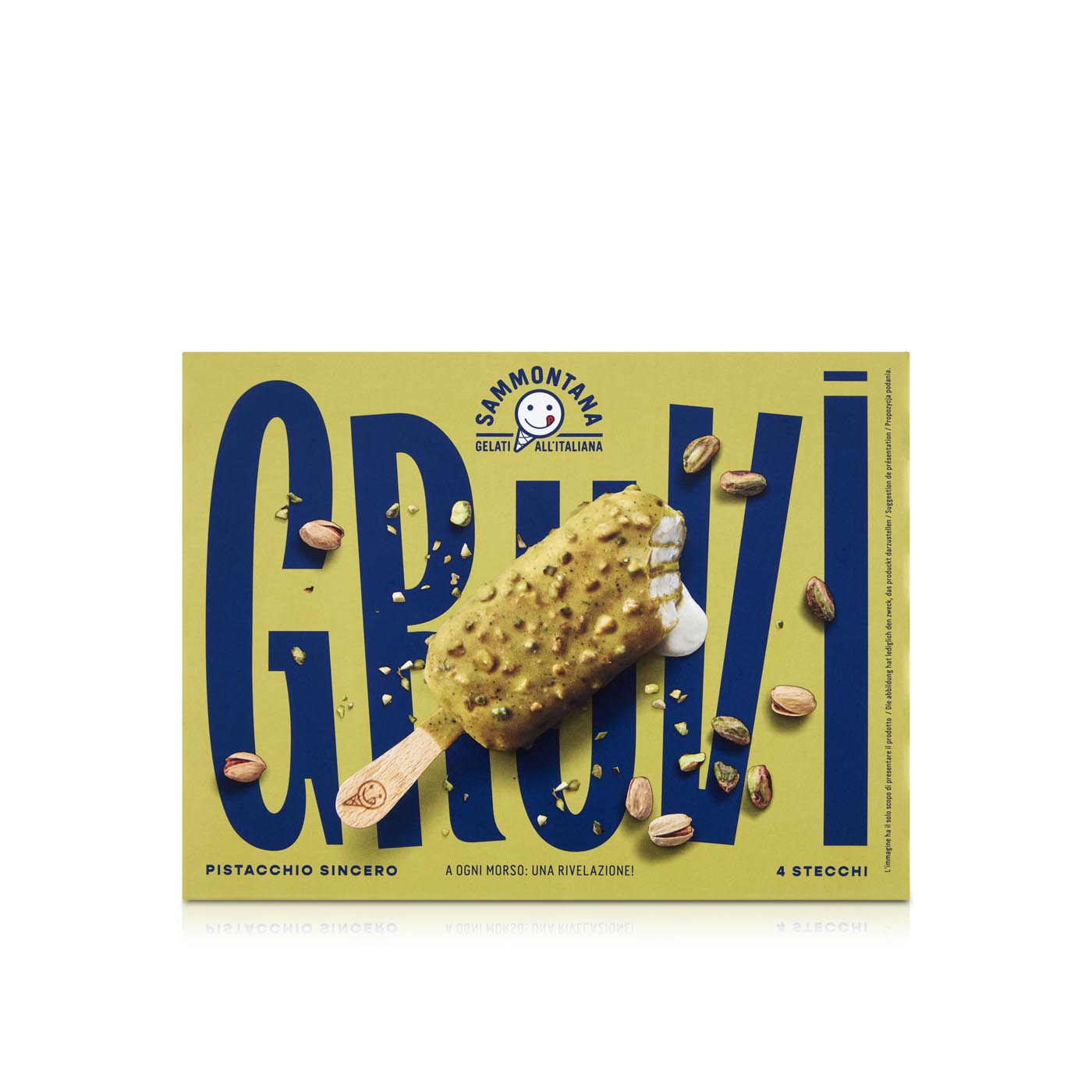 Sammontana Frozen Gruvi Sticks Pistacchio 240G