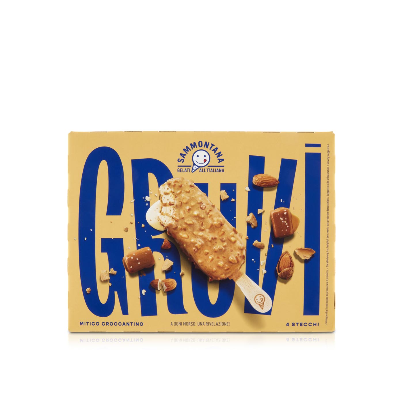 Sammontana Frozen Gruvi Sticks Croccantino 240G