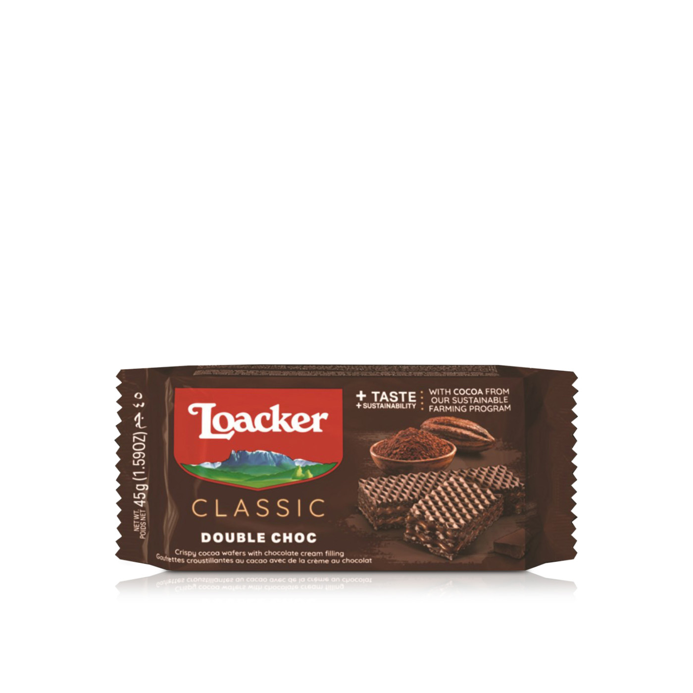 Loacker Classic Double Choc 45g