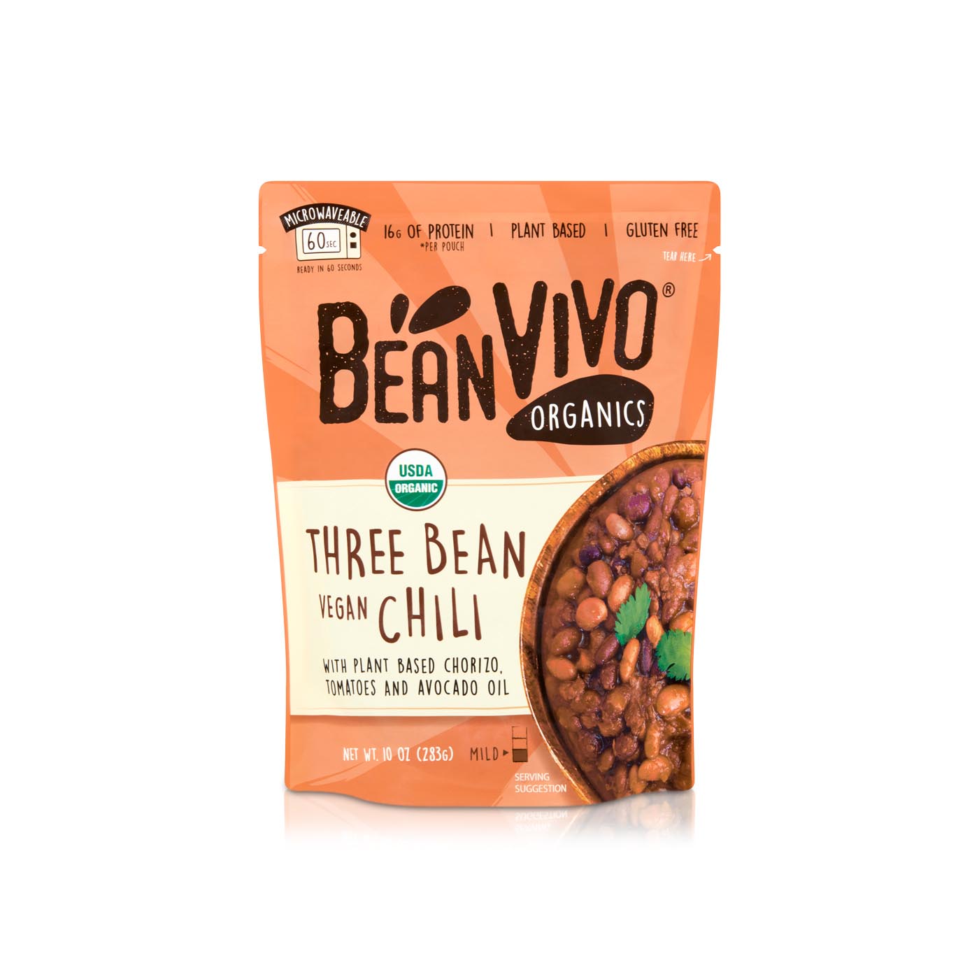 Beanvivo Three Bean Vegan Chili 283g