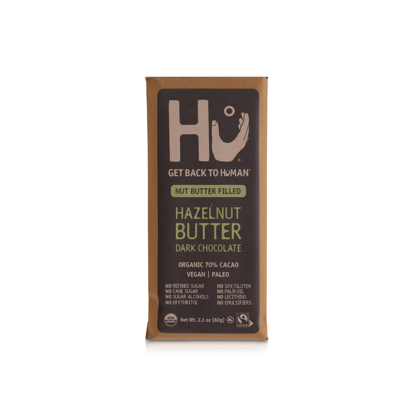 Hu Hazelnut Butter Dark Chocolate 60g