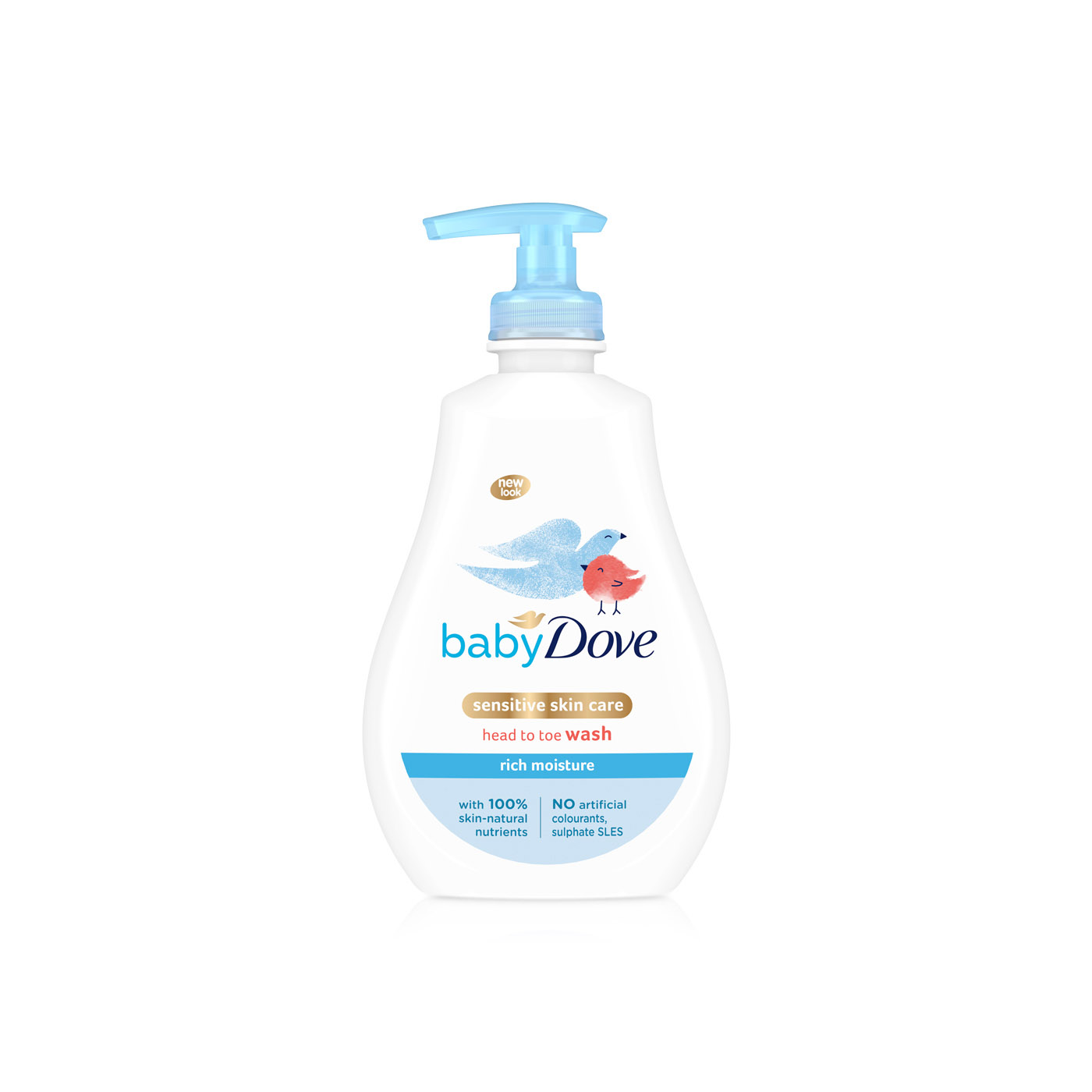 Dove Baby Head to Toe Wash Rich Moisture 400ml