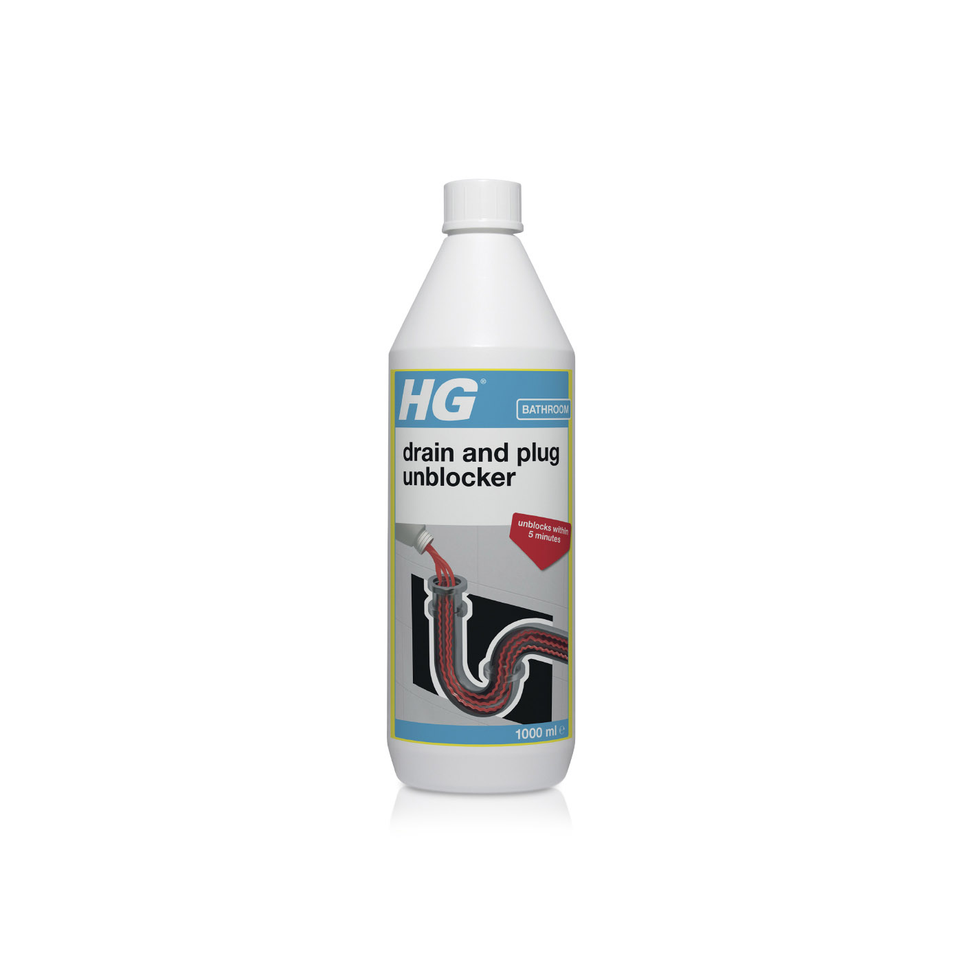 Hg Drain and Plug Unblocker 1 litre